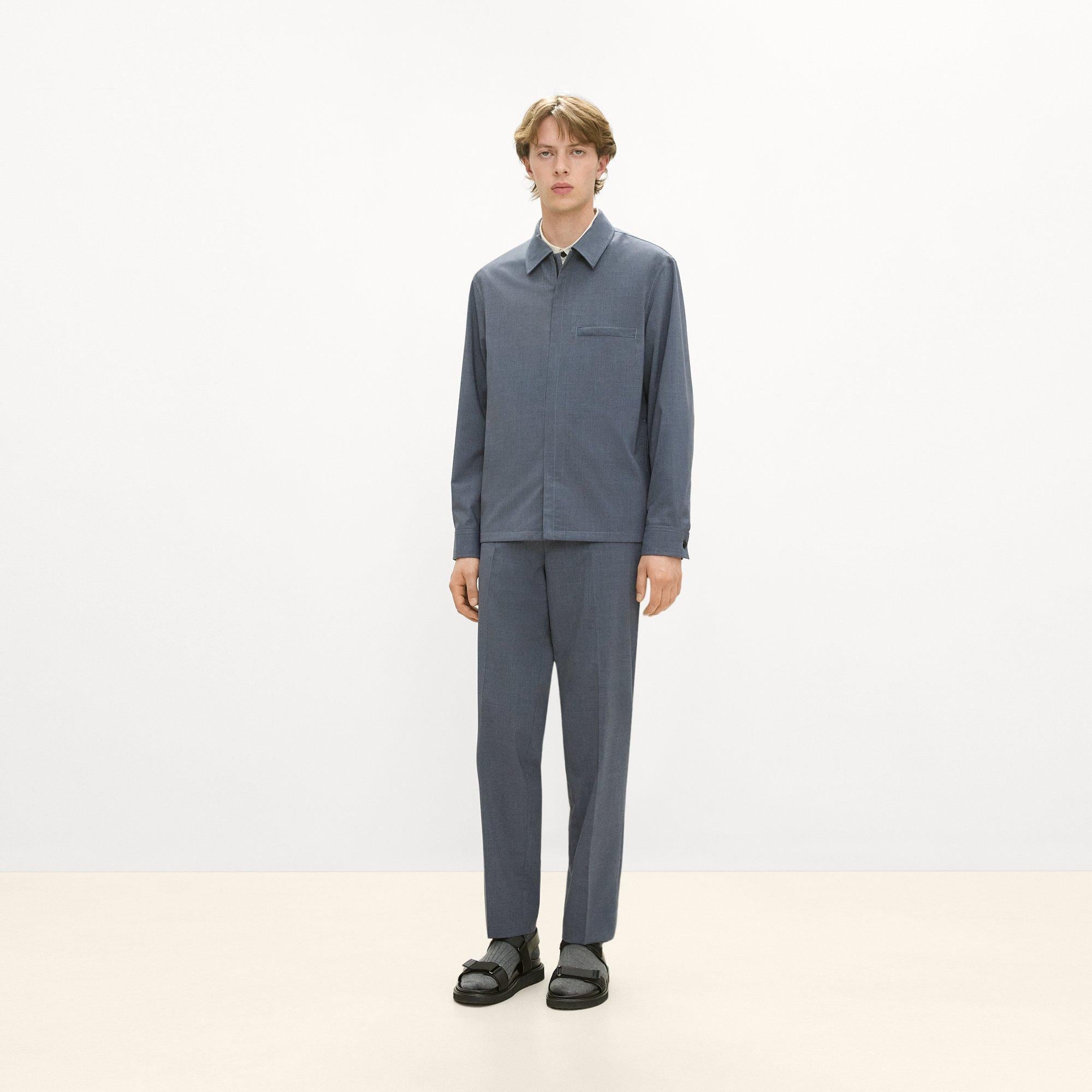 Curtis Drawstring Pant in Motion Wool