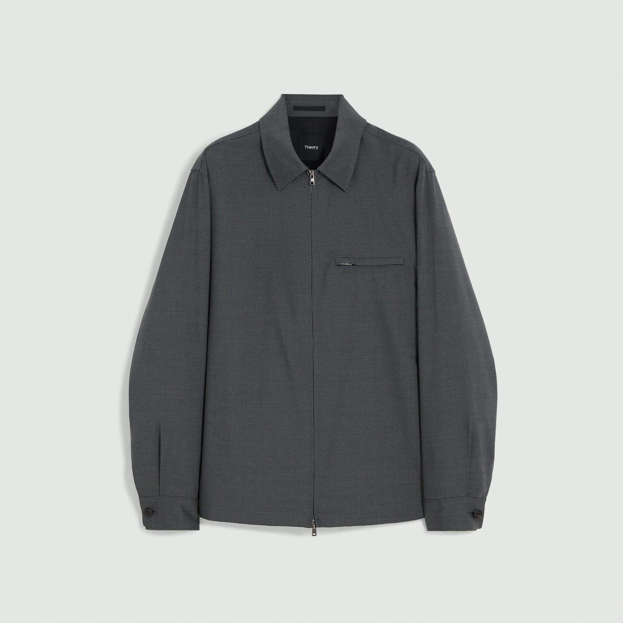 Shirt Jacket in Motion Wool