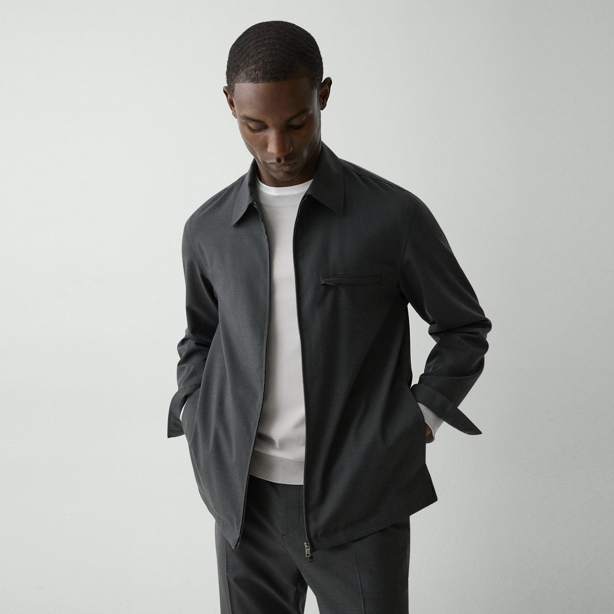 Shirt Jacket in Motion Wool