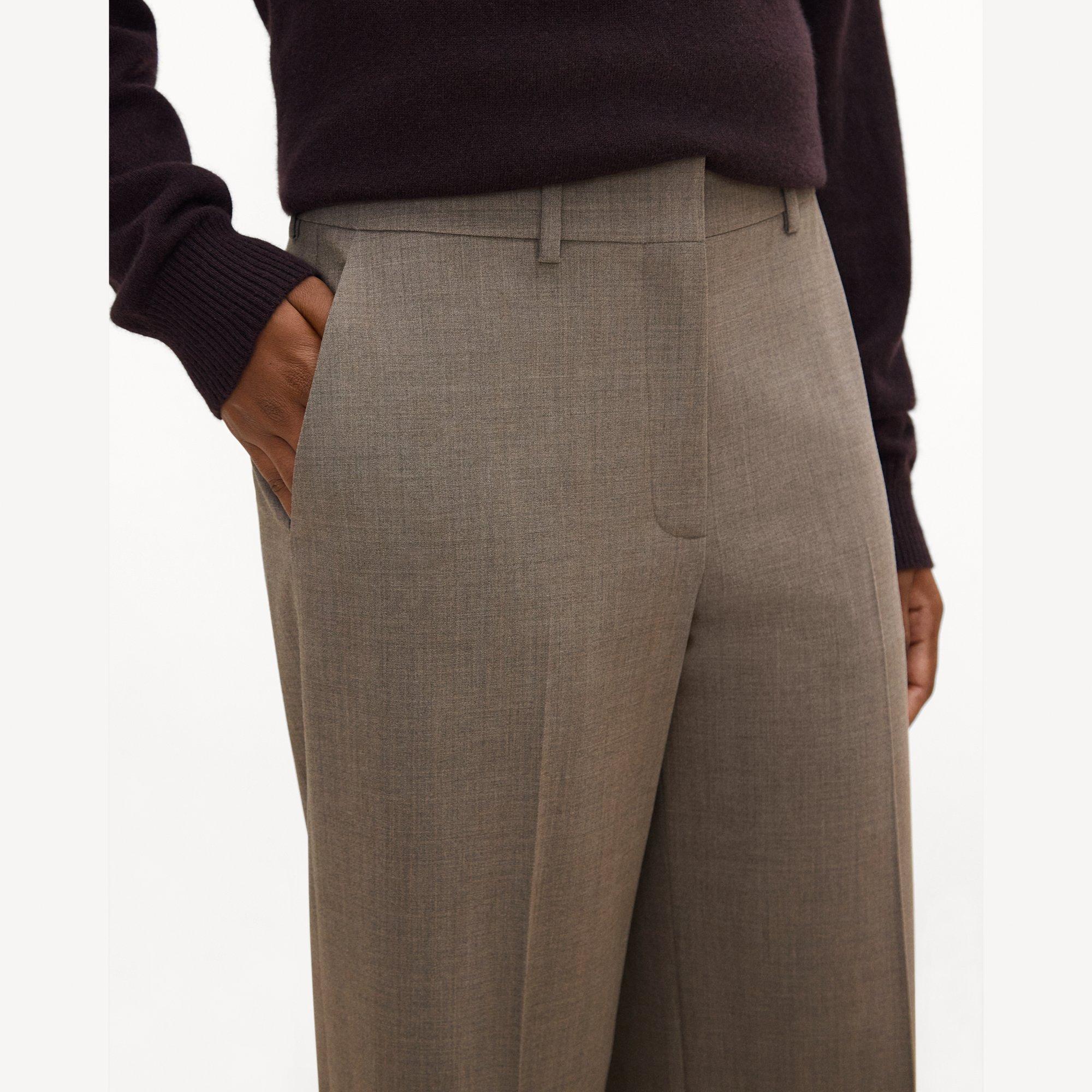Classic Straight Pant in Good Wool