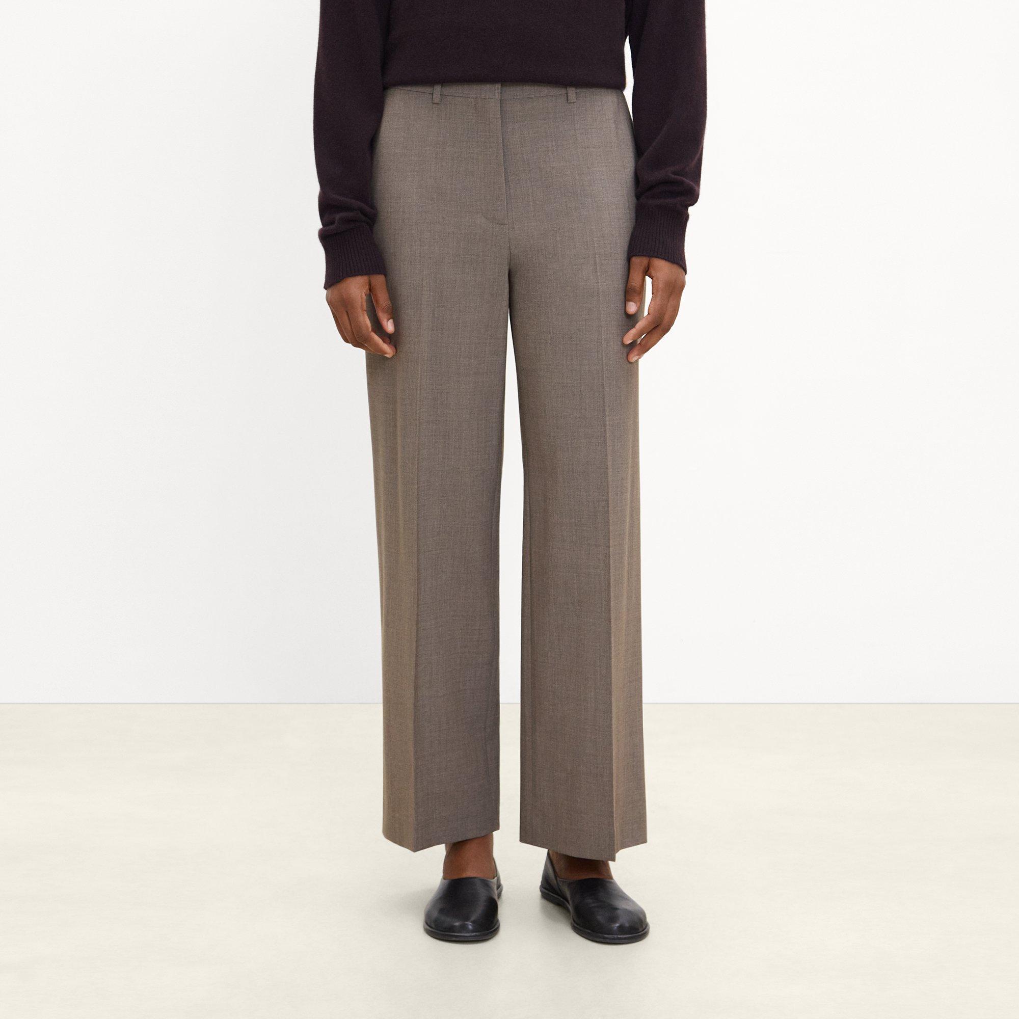 Classic Straight Pant in Good Wool