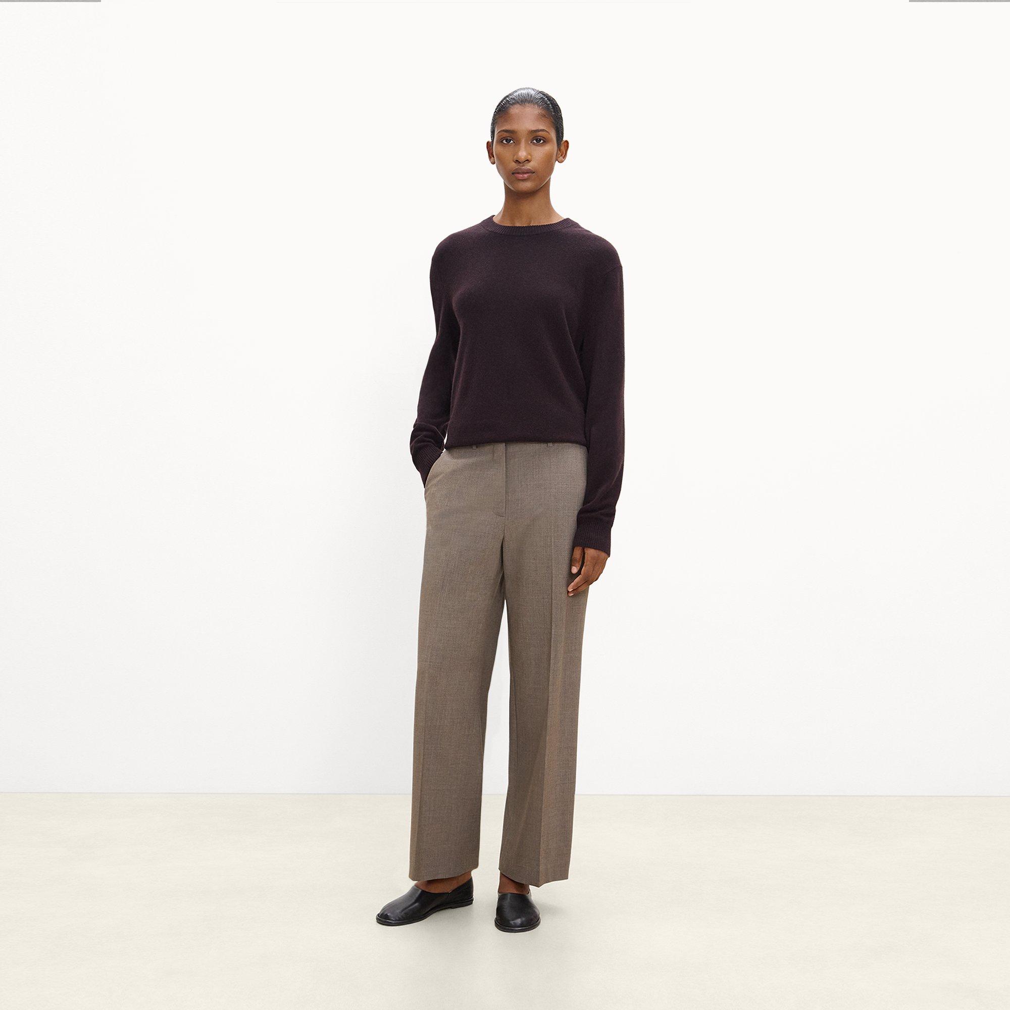 Classic Straight Pant in Good Wool