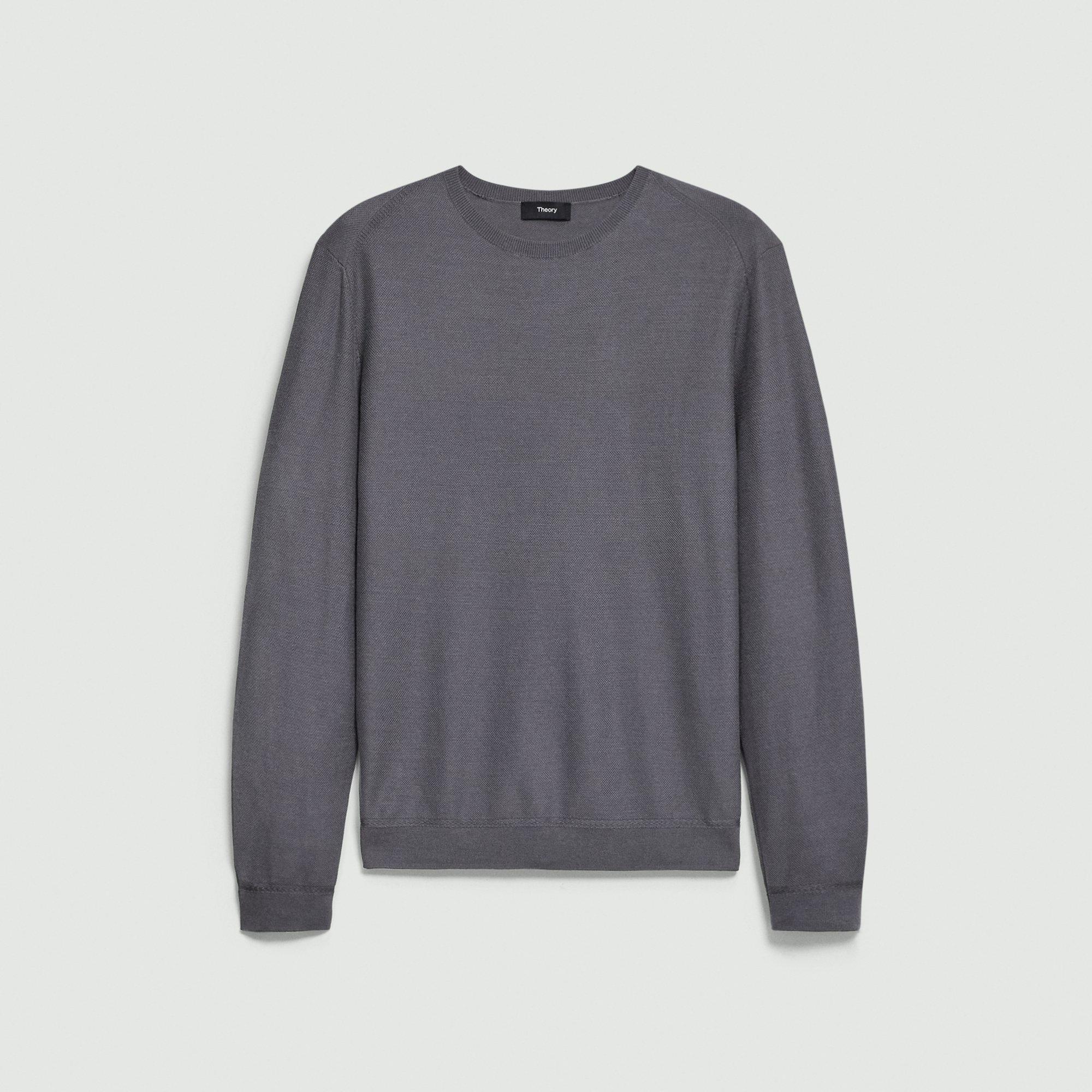 Crewneck Sweatshirt in Silk-Cotton