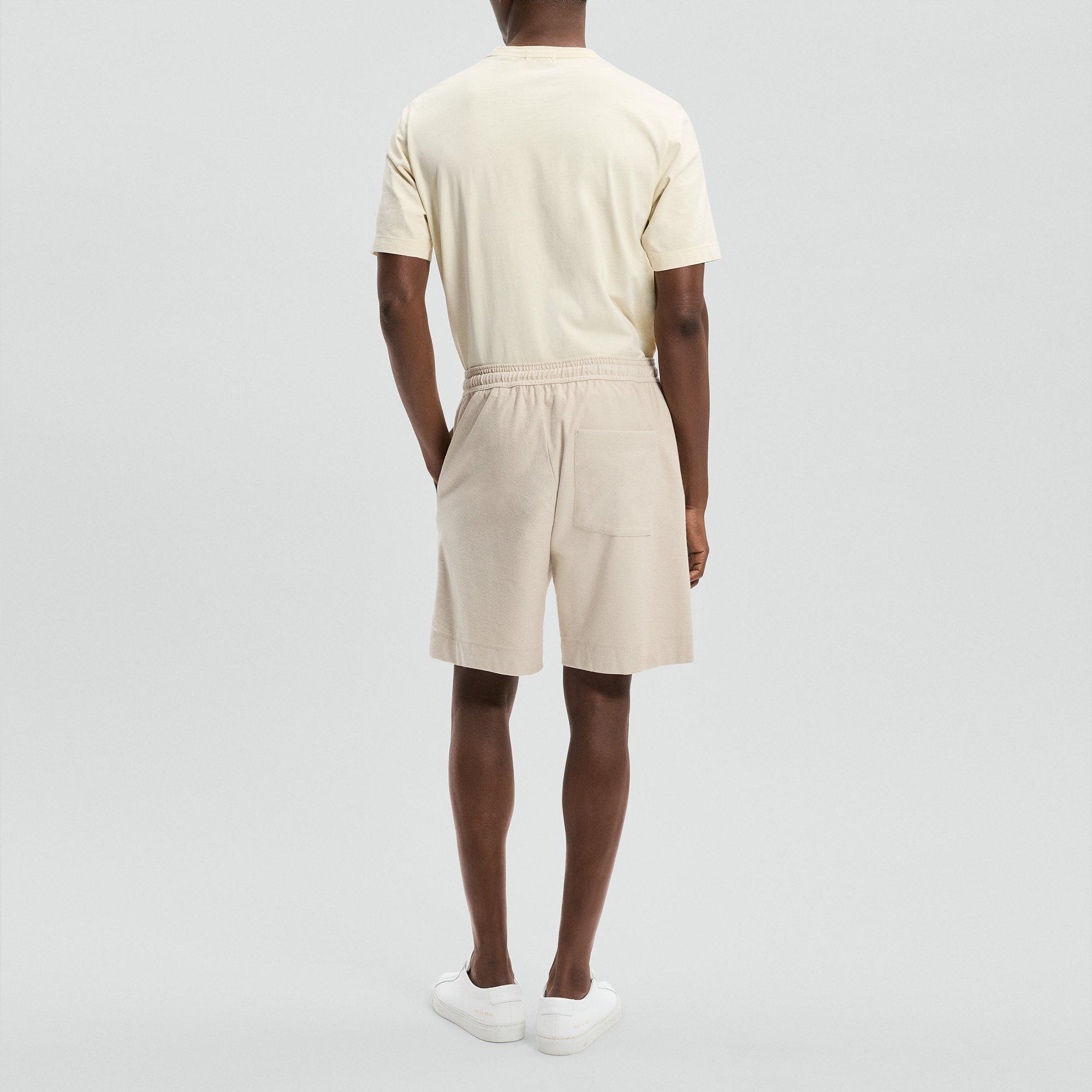 Drawstring Short in Terry Cotton