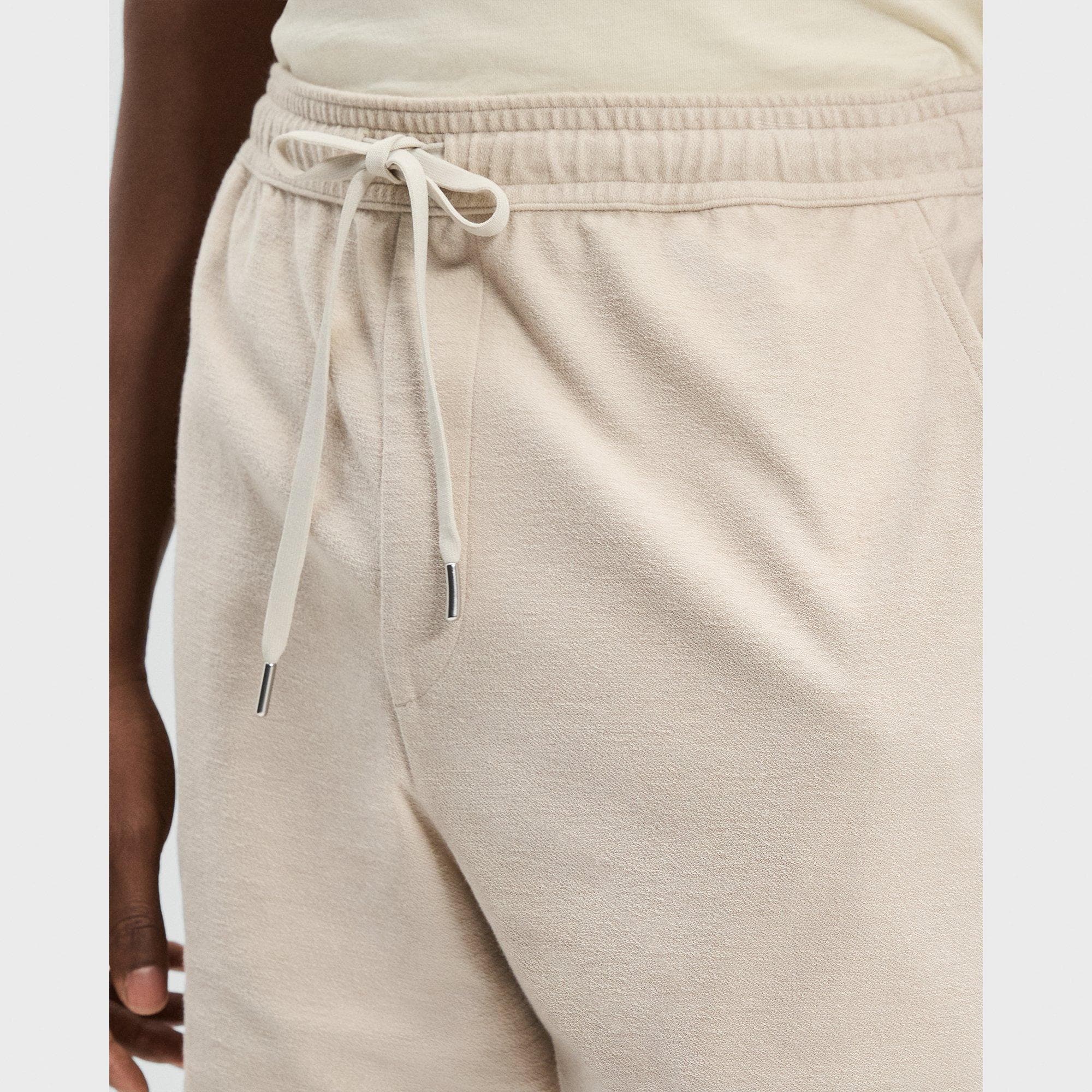 Drawstring Short in Terry Cotton