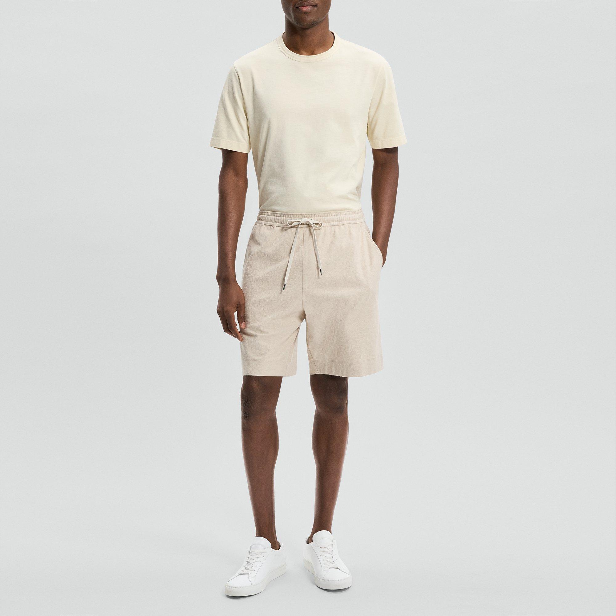 Drawstring Short in Terry Cotton