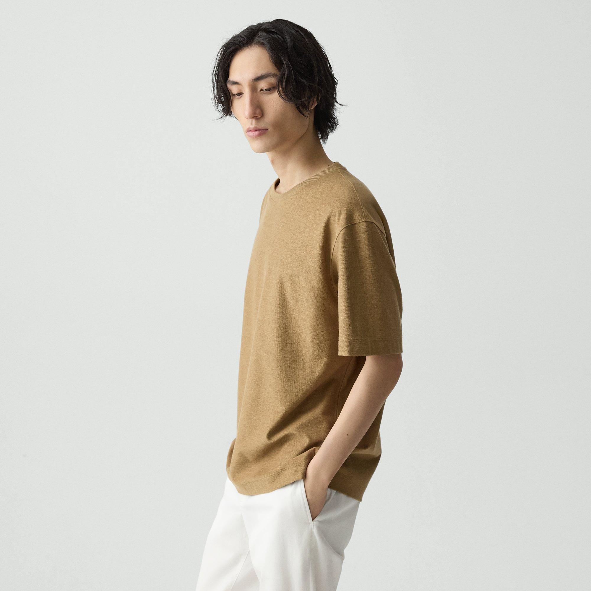 Relaxed Tee in Terry Cotton