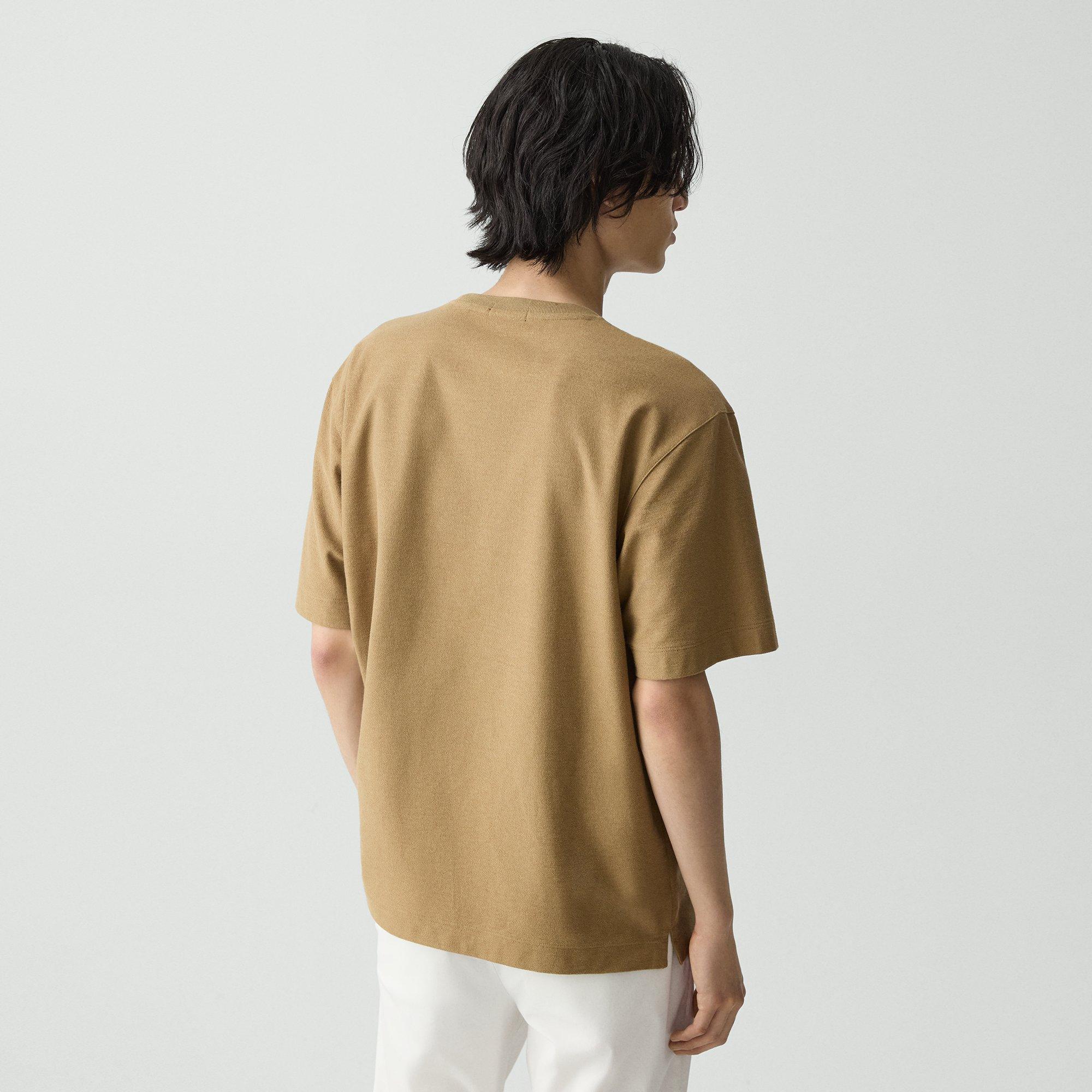 Relaxed Tee in Terry Cotton