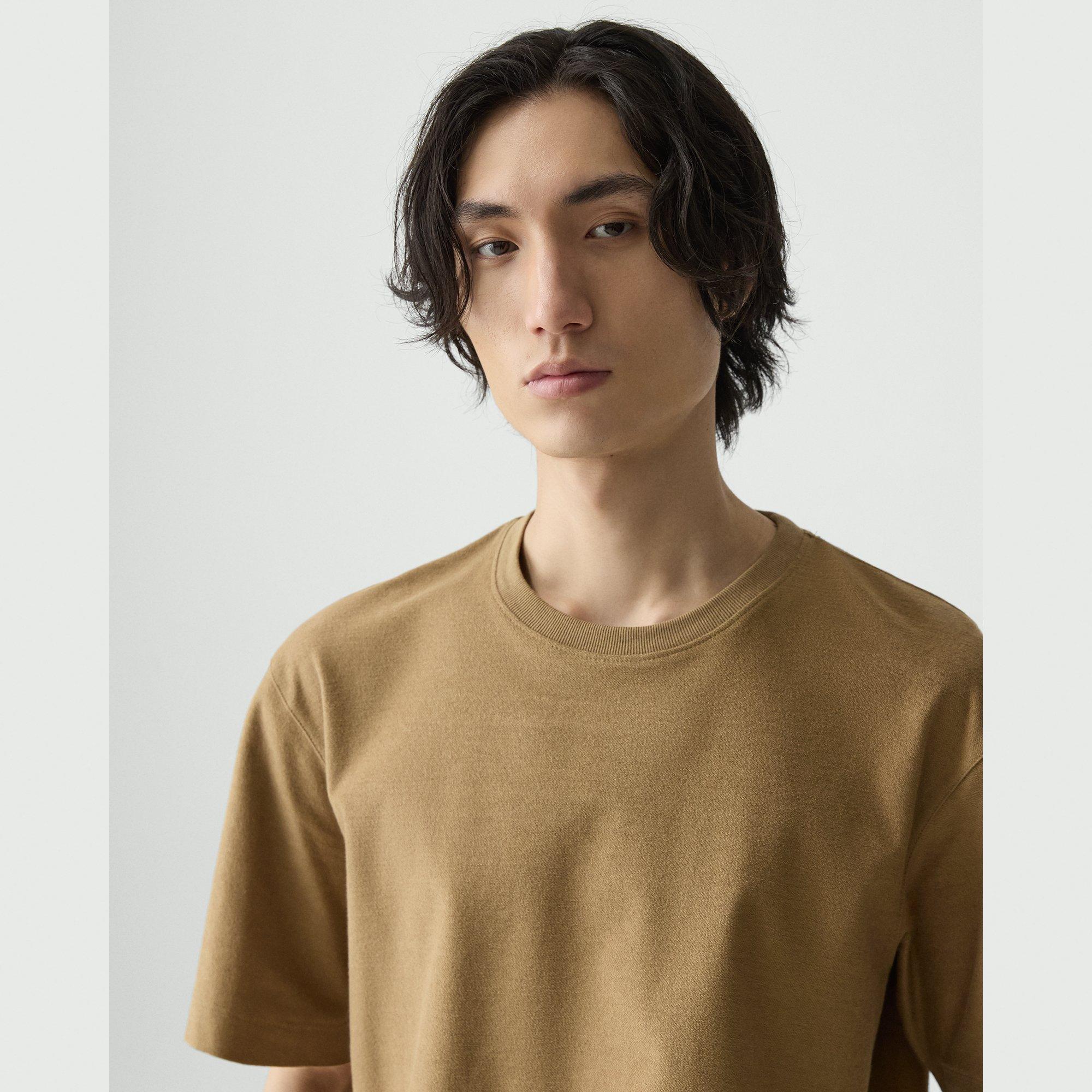 Relaxed Tee in Terry Cotton