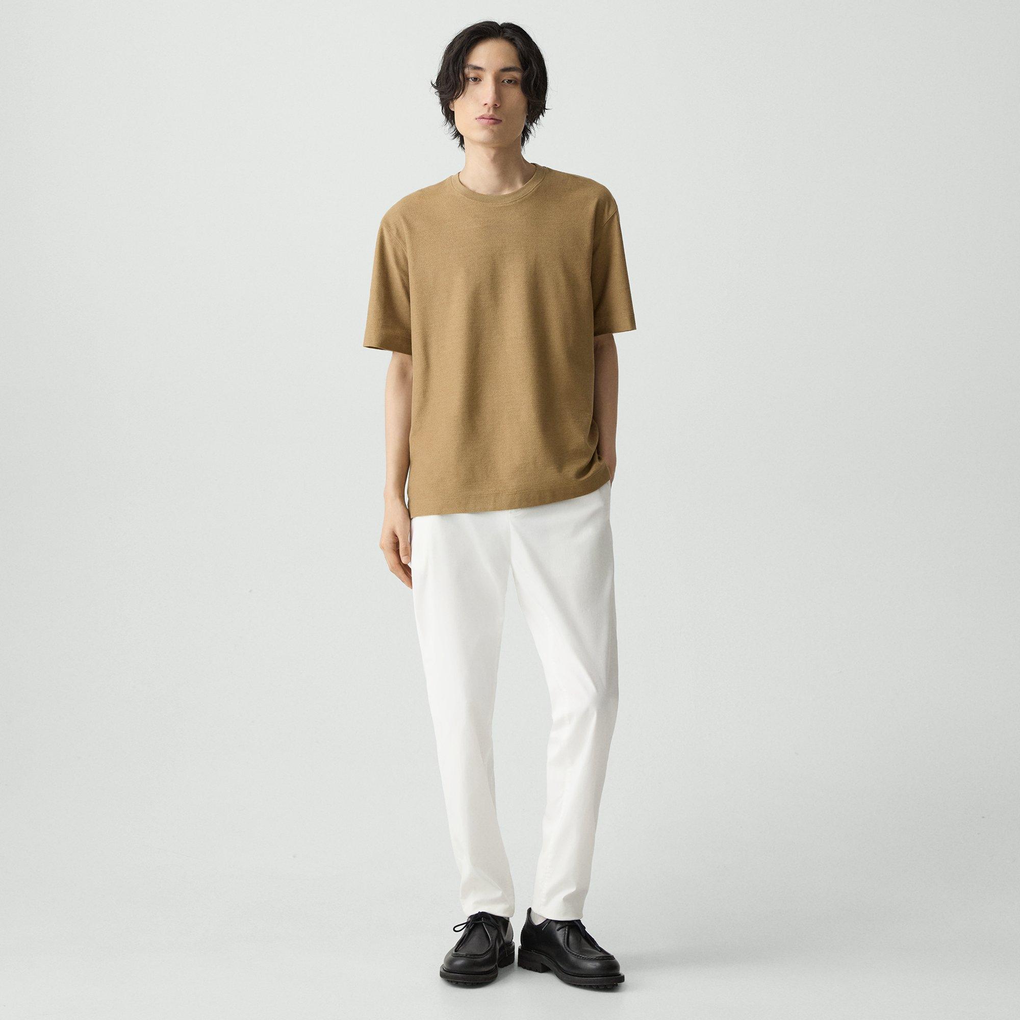 Relaxed Tee in Terry Cotton