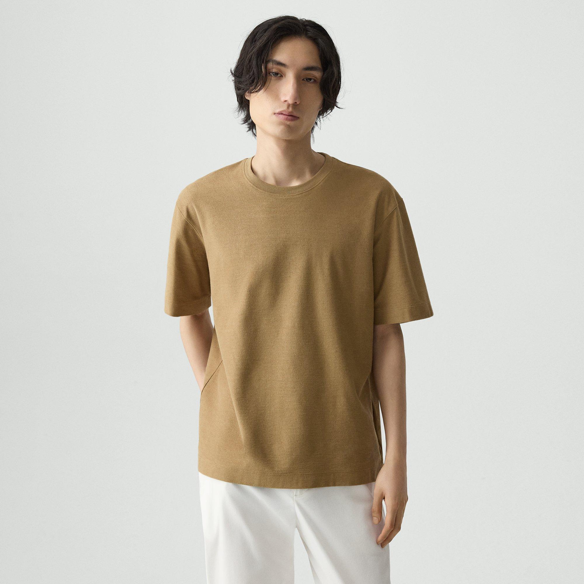 Relaxed Tee in Terry Cotton