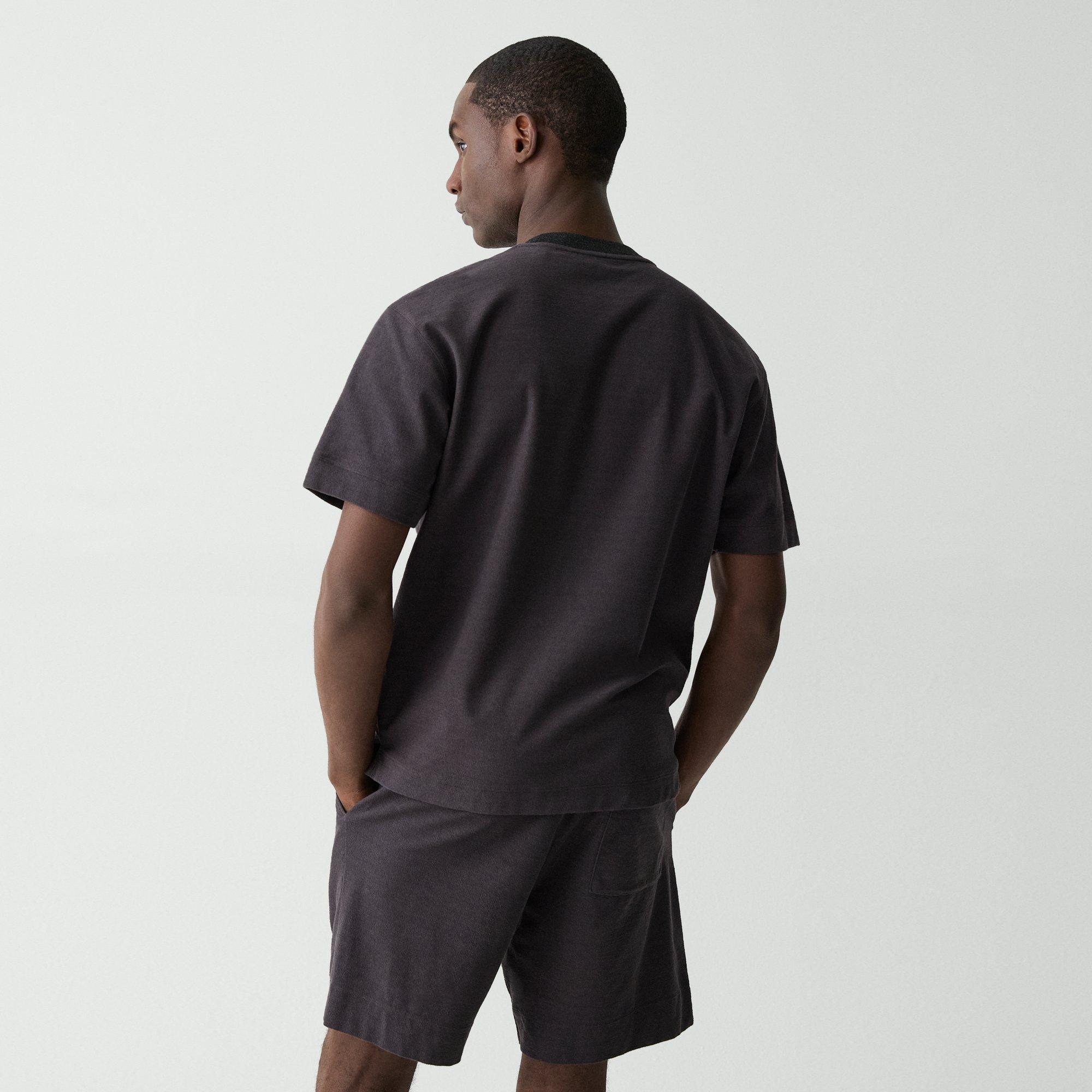 Relaxed Tee in Terry Cotton