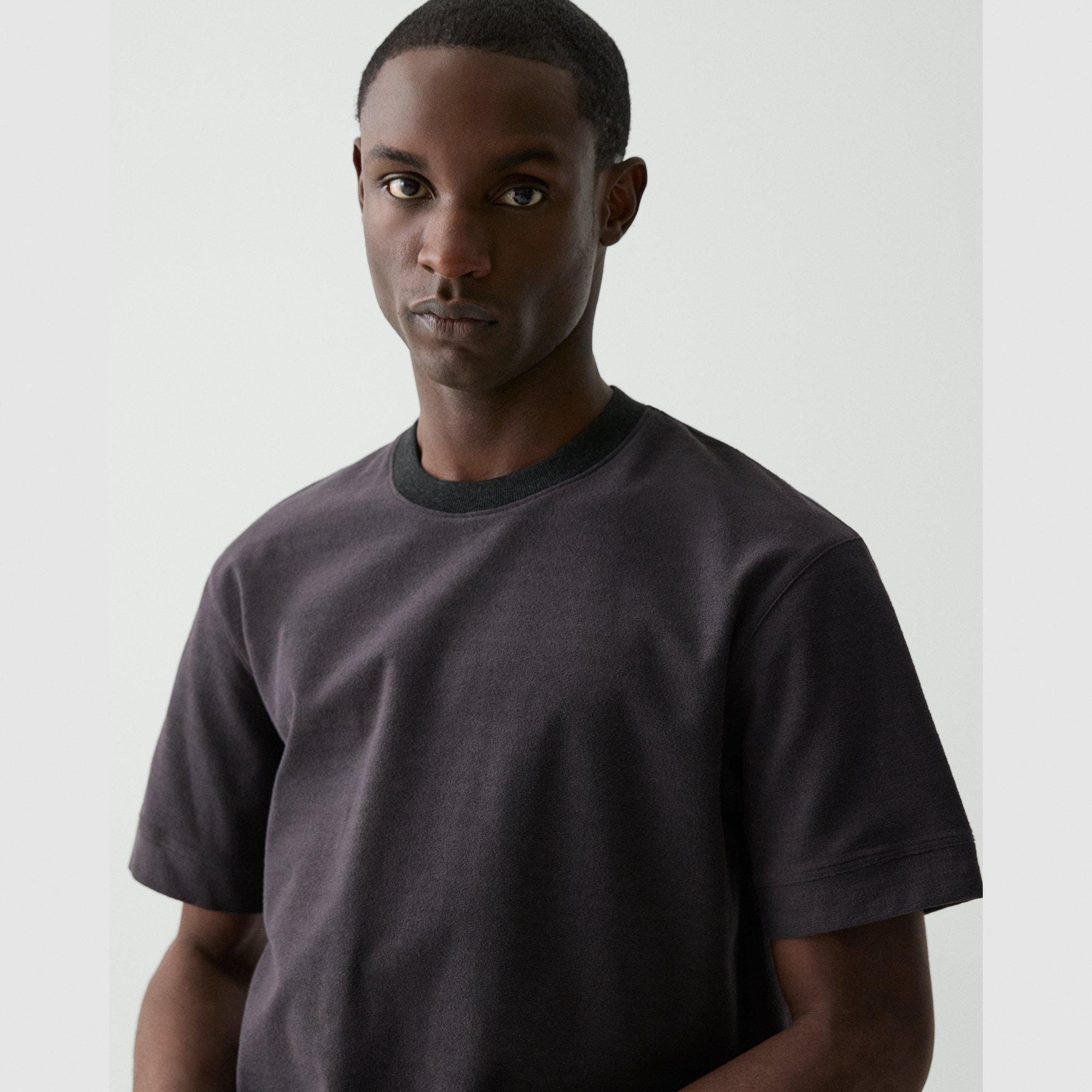 Relaxed Tee in Terry Cotton