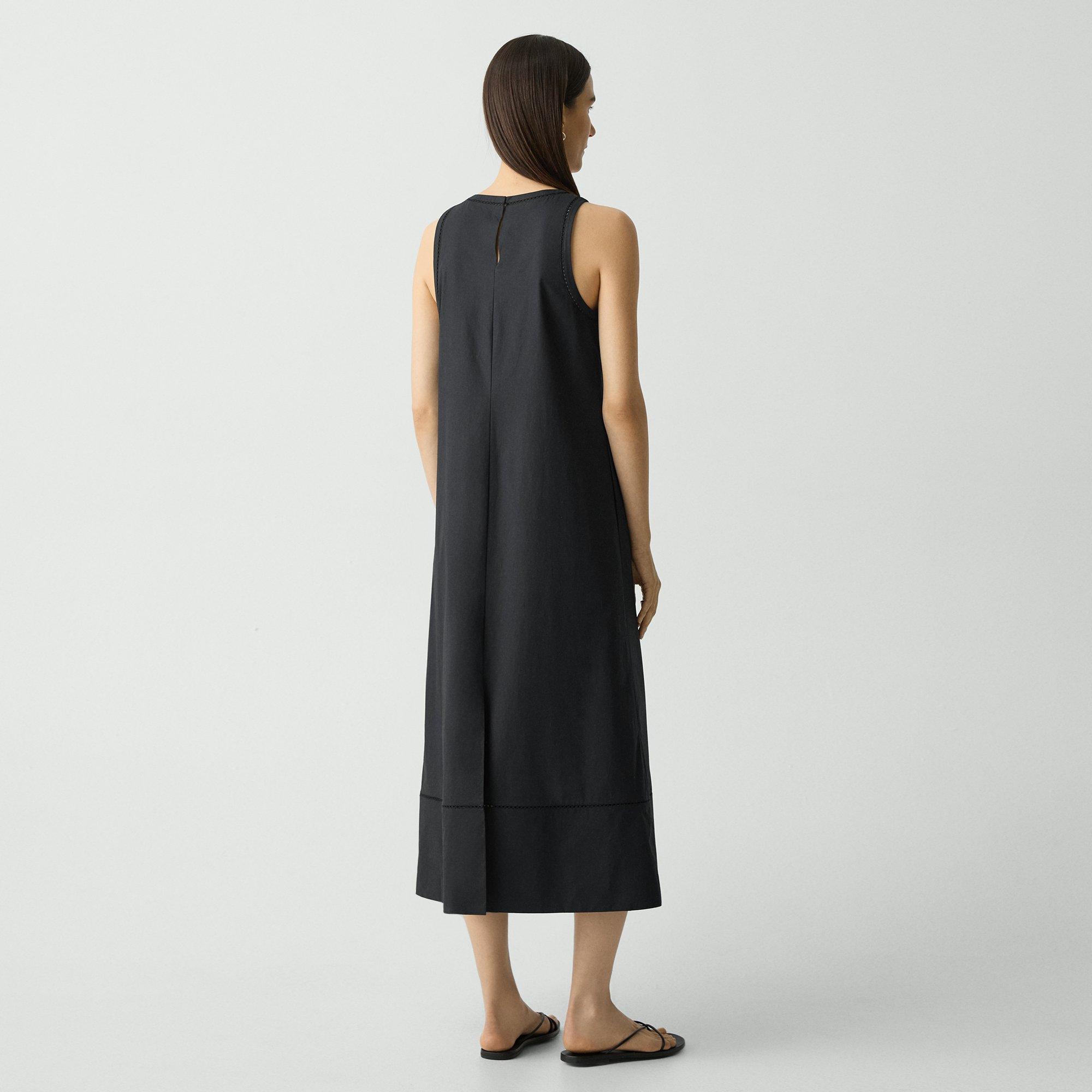 Maxi Tank Dress in City Poplin