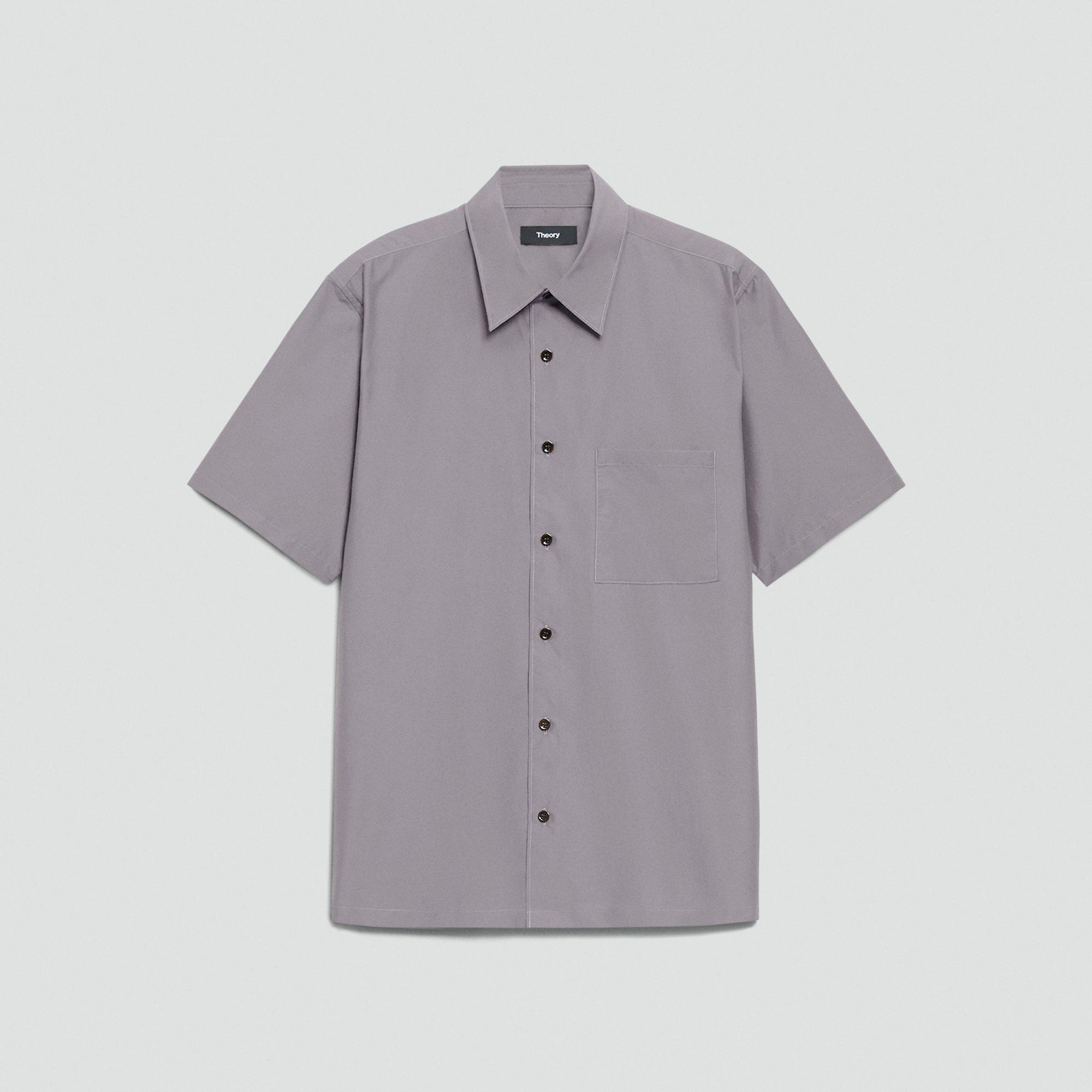 Noll Short-Sleeve Shirt in Cotton-Blend