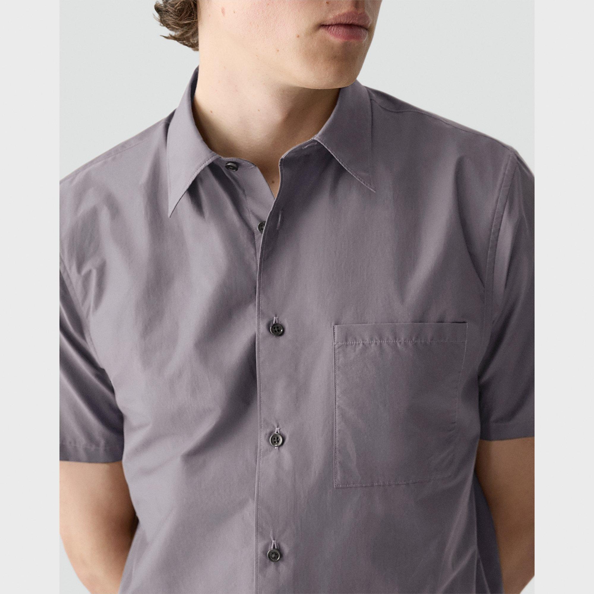 Noll Short-Sleeve Shirt in Cotton-Blend