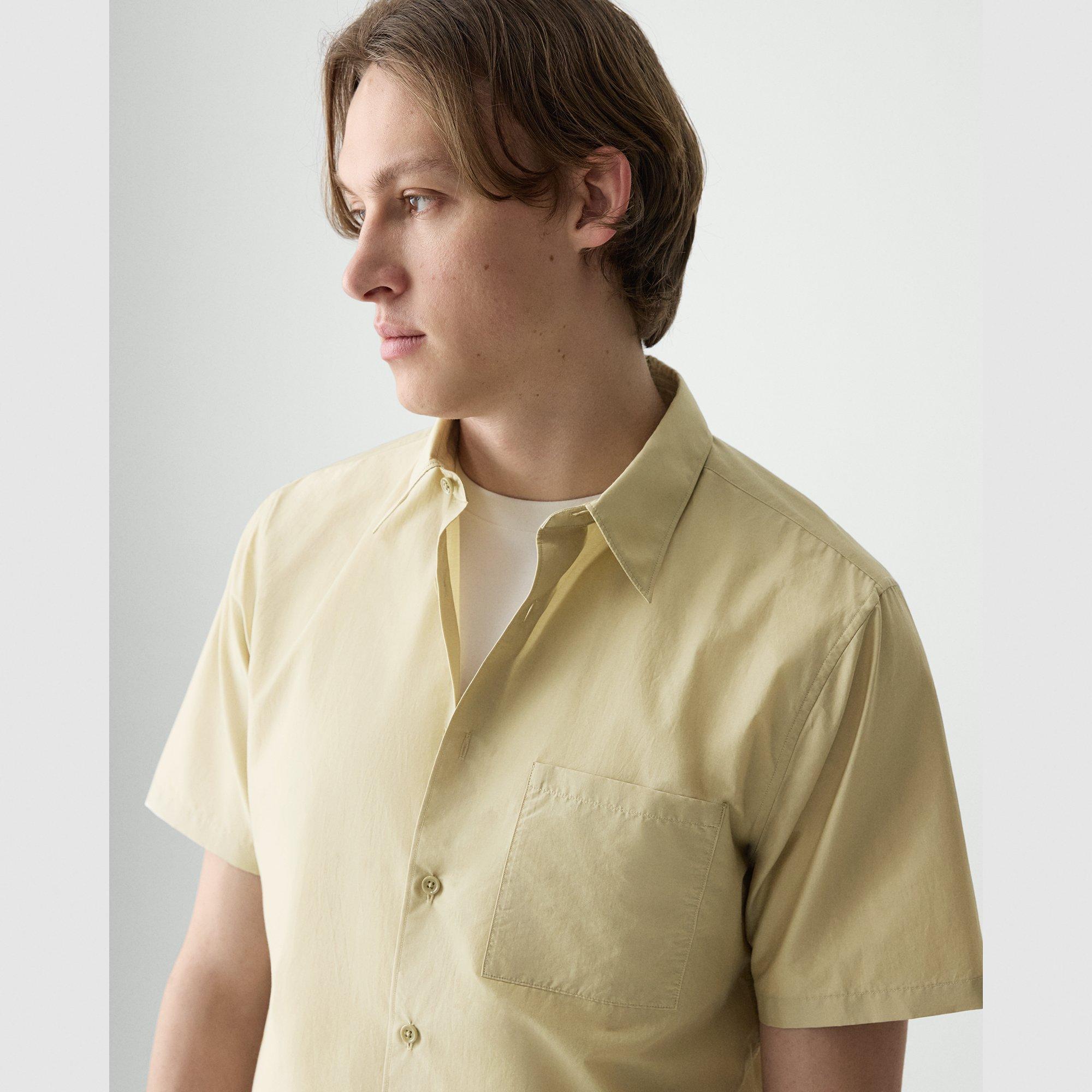 Noll Short-Sleeve Shirt in Cotton-Blend