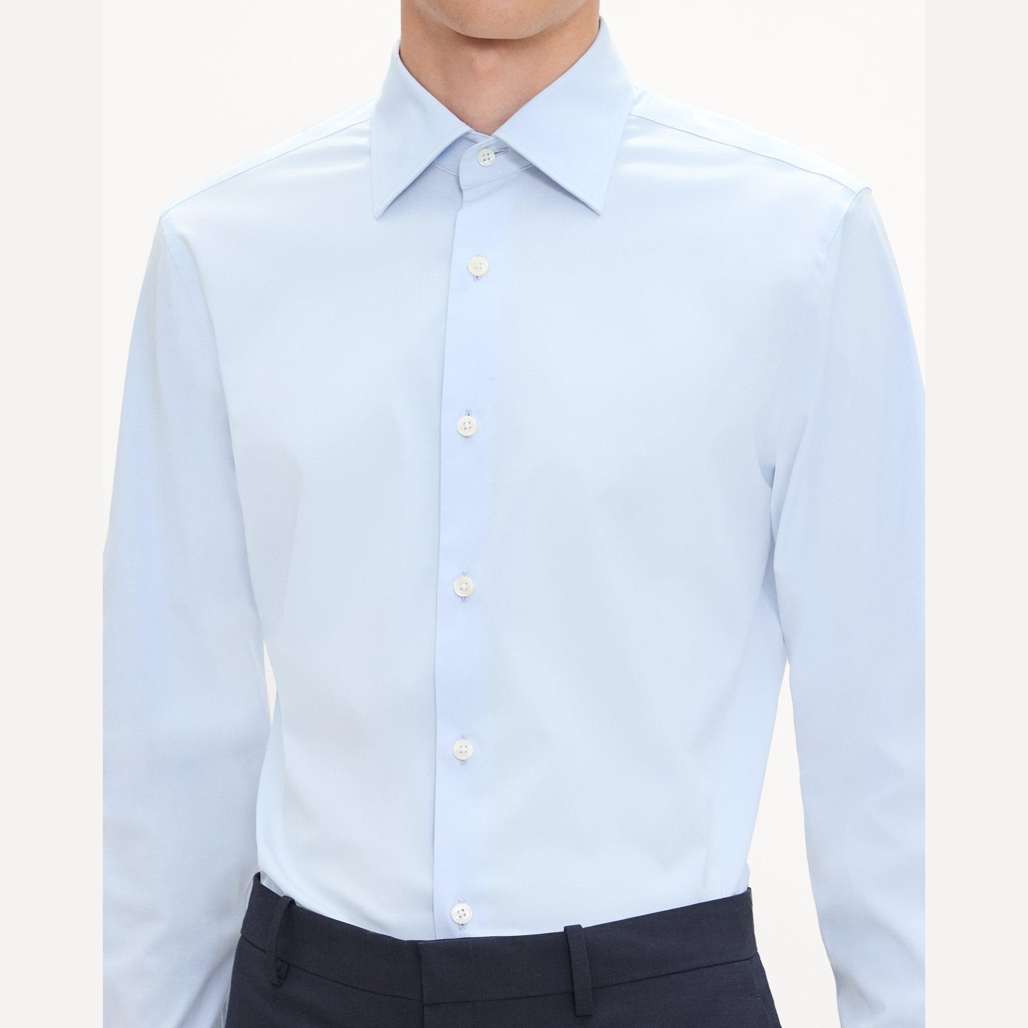 Chemise Ajust&eacute;e en Coton Sup&eacute;rieur