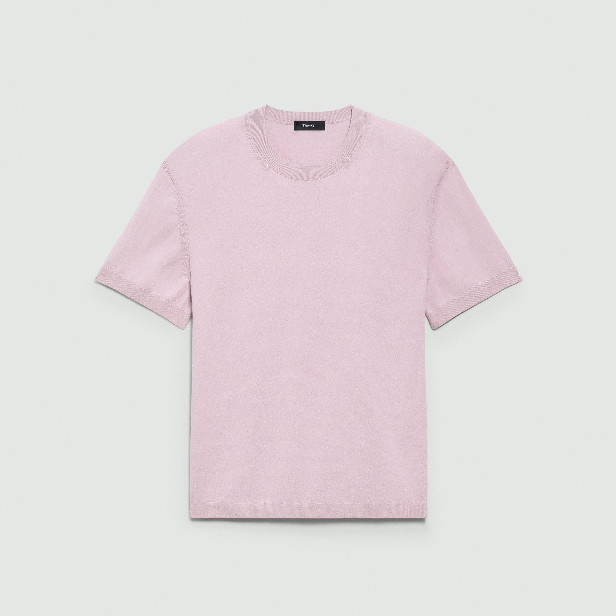 Relaxed Crewneck Tee in Cotton Light Twist