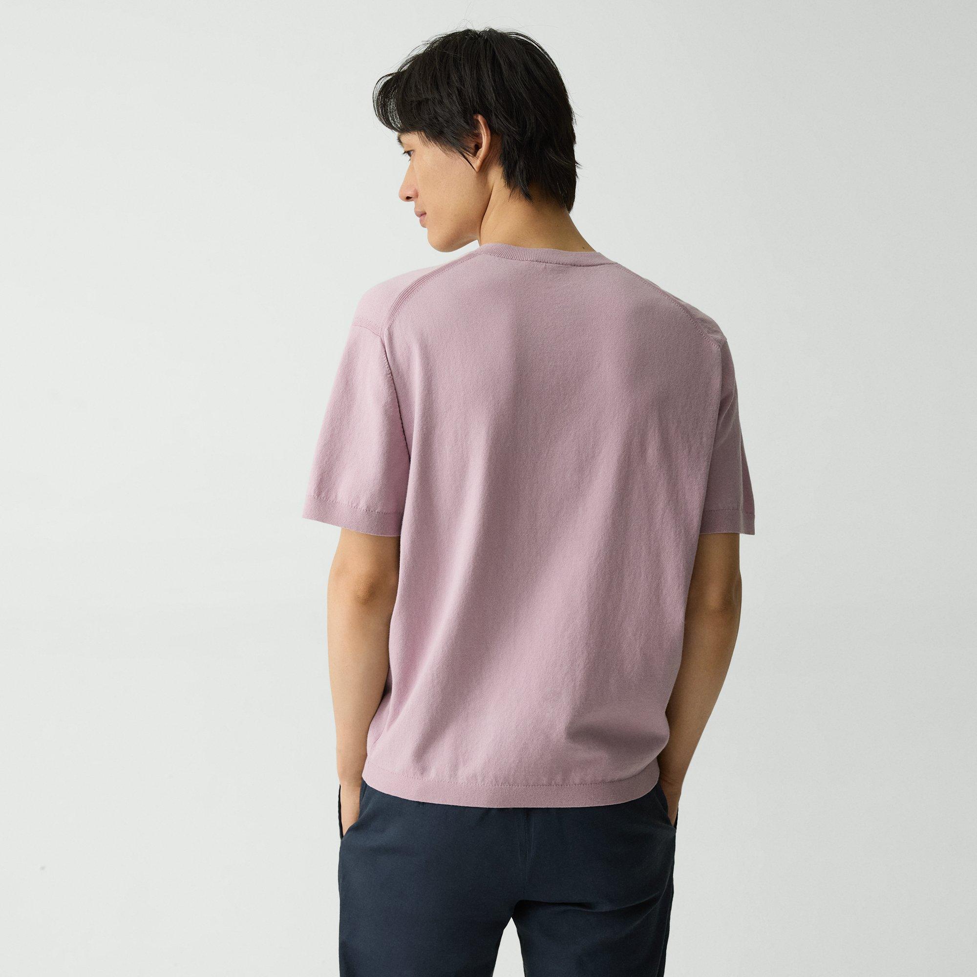 Relaxed Crewneck Tee in Cotton Light Twist