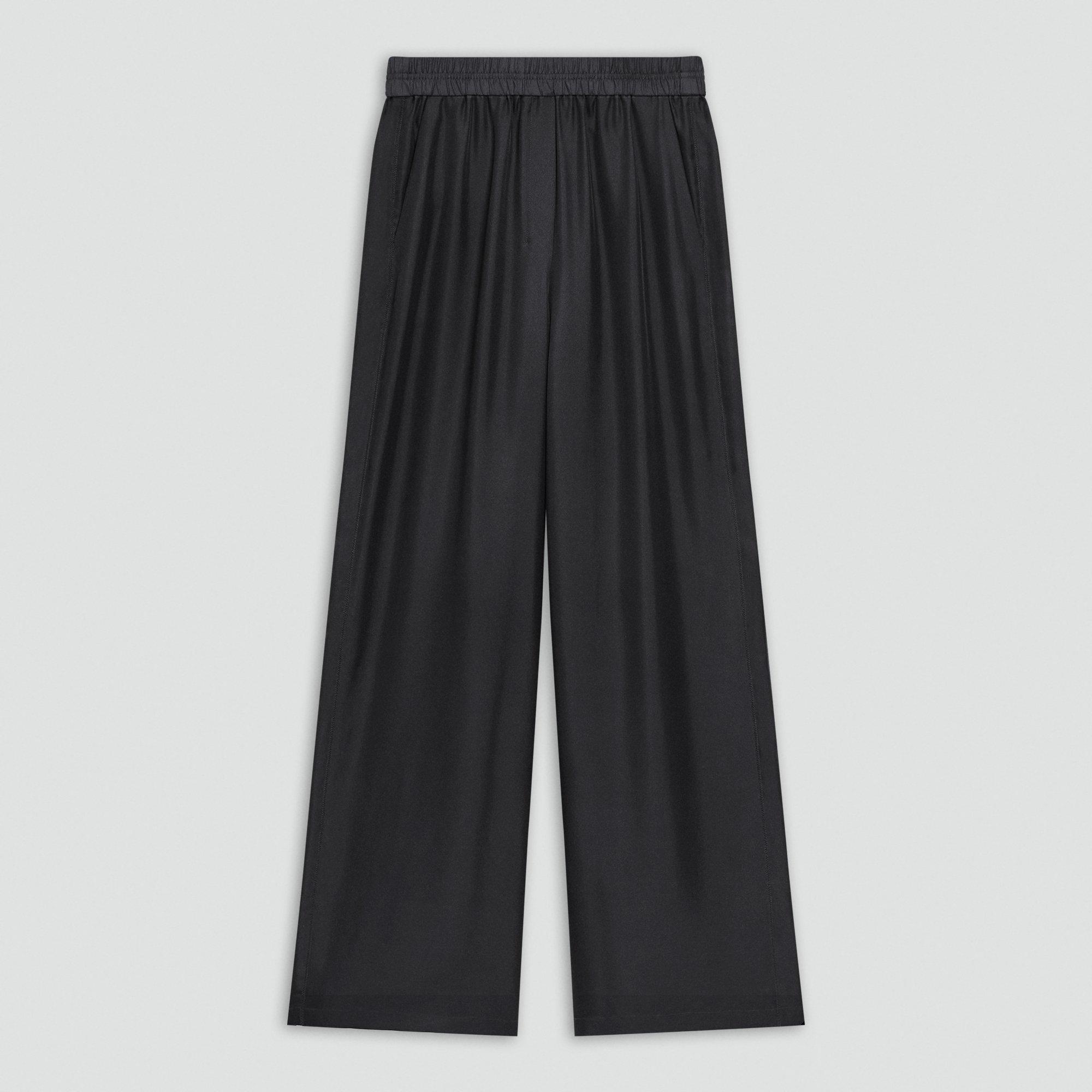 Pull-On Track Pant in Mod Silk Twill