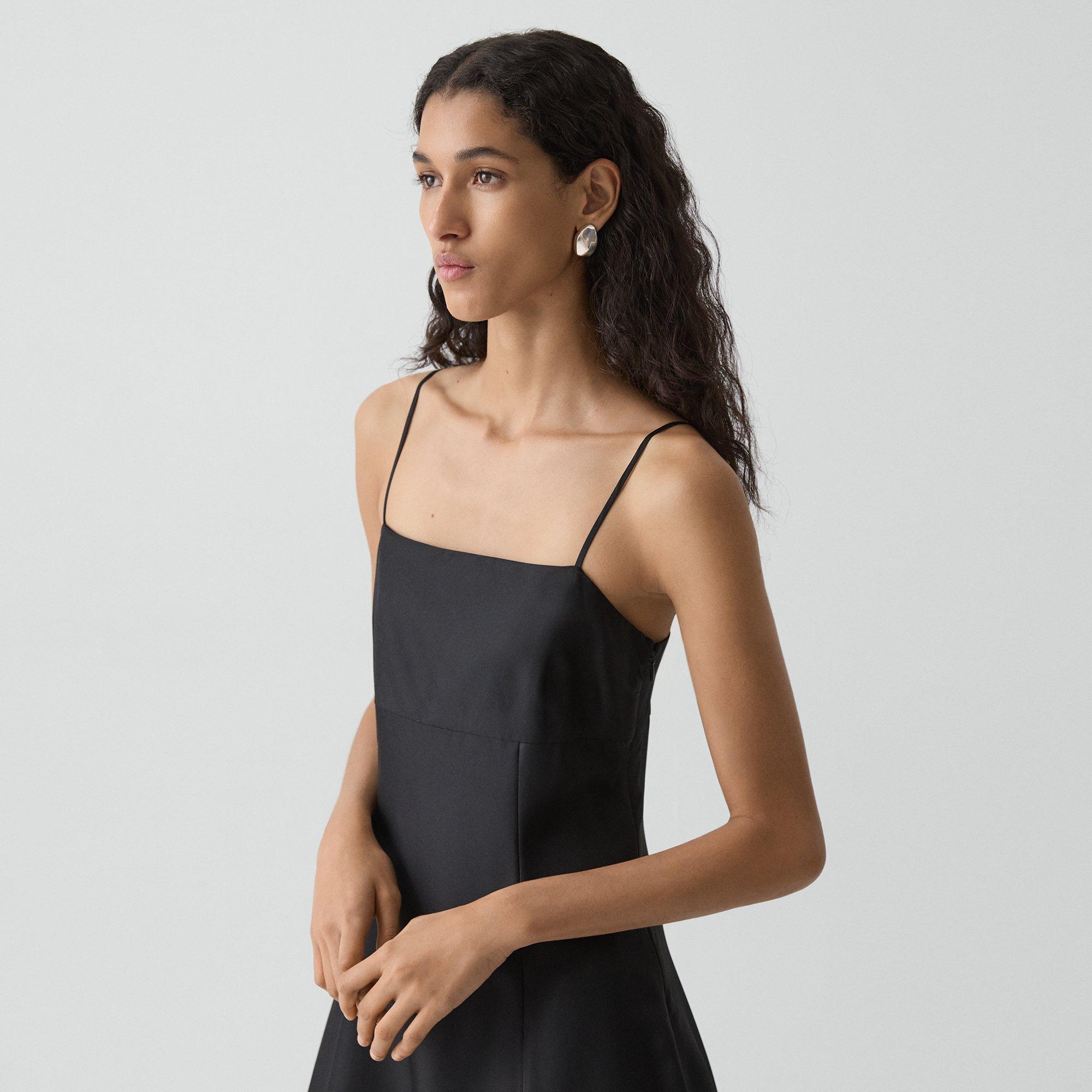 Parachute Dress in Mod Silk Twill