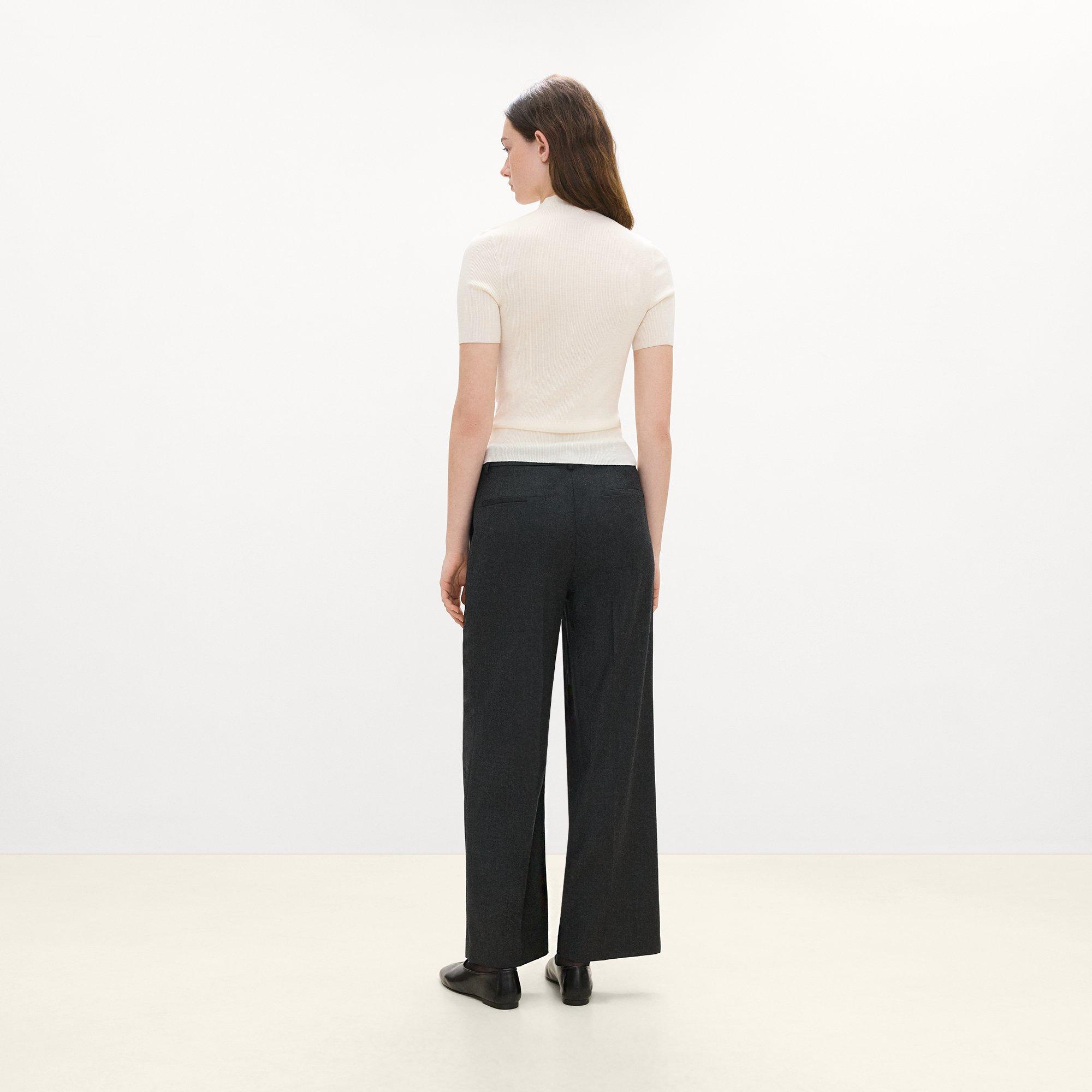 Leenda Mock Neck Sweater in Regal Wool