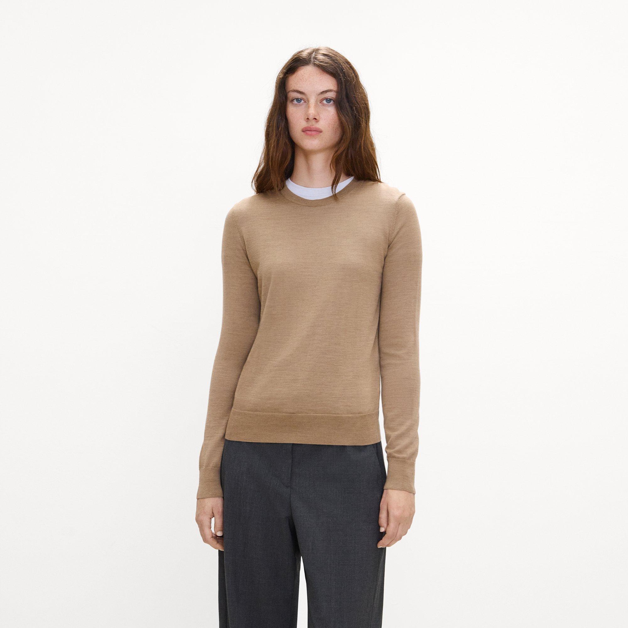 Leenda Mock Neck Sweater in Regal Wool