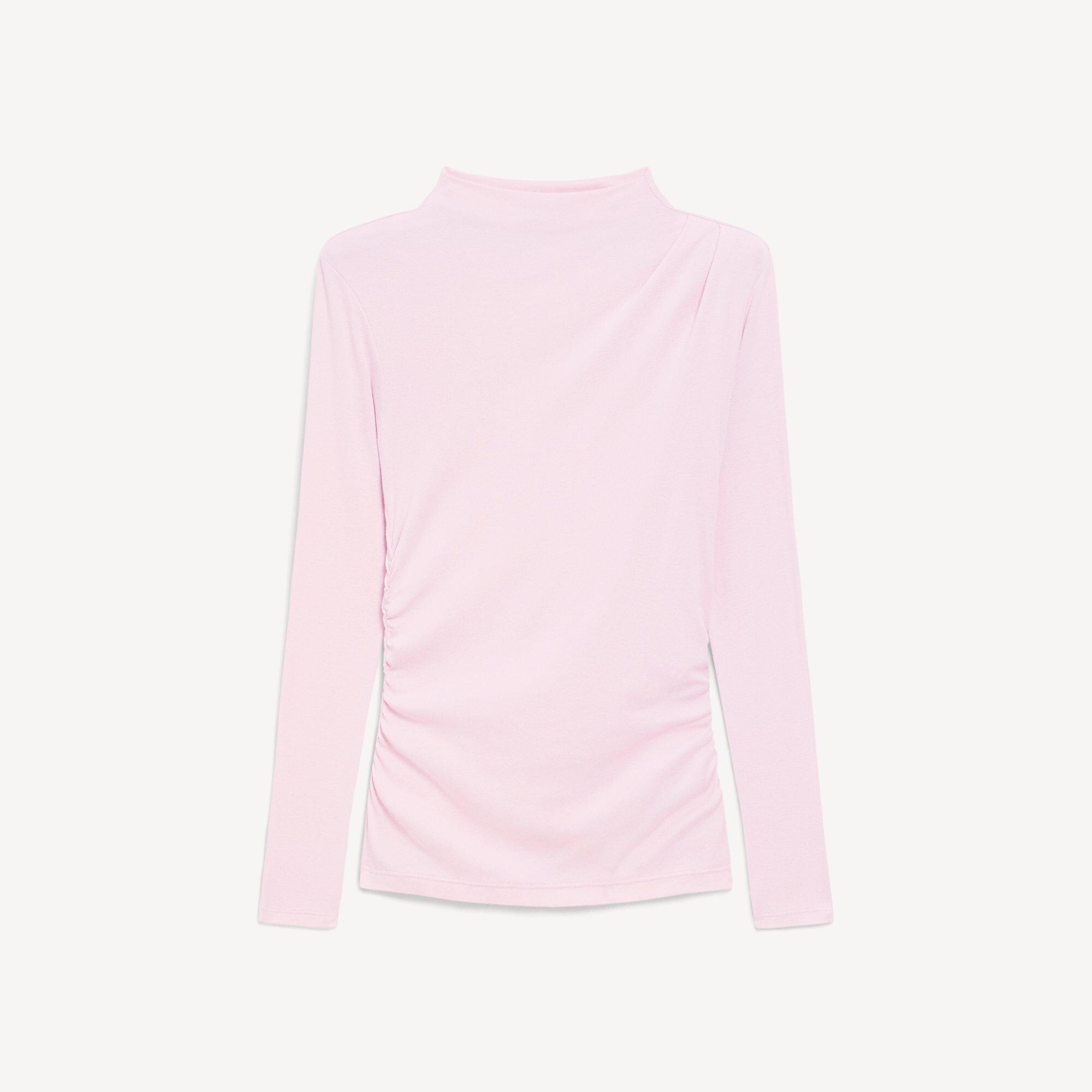 Mock Neck Top in Soft Rib