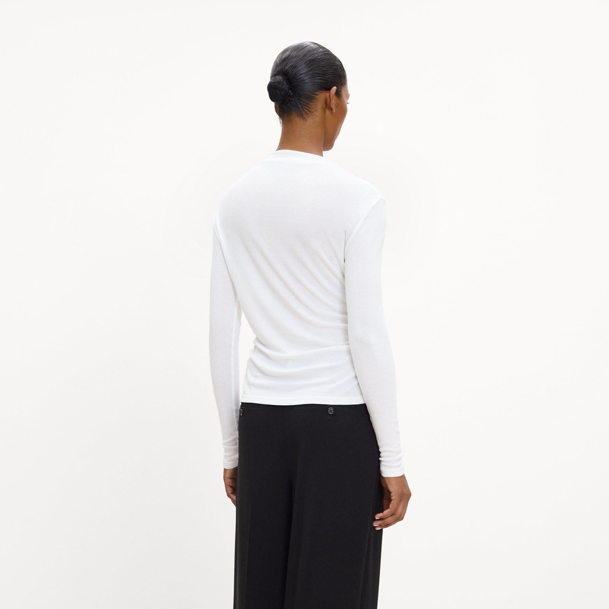Mock Neck Top in Soft Rib