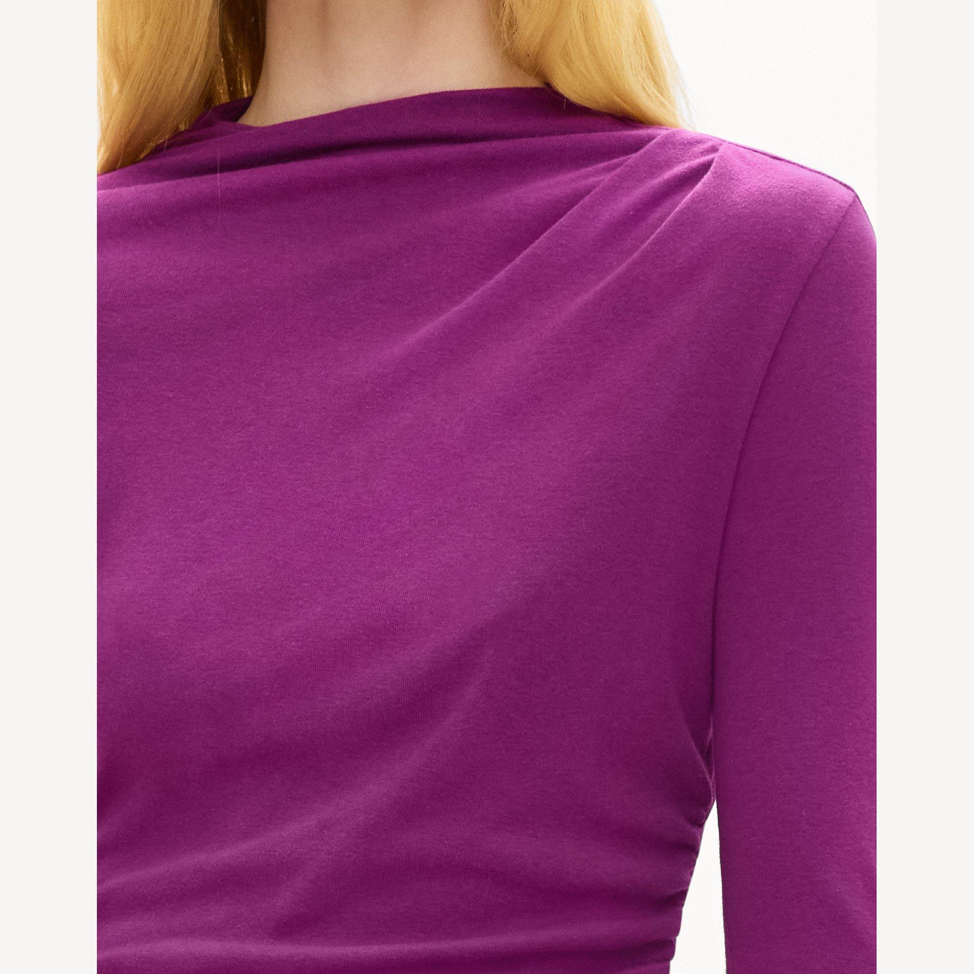 Mock Neck Top in Soft Rib