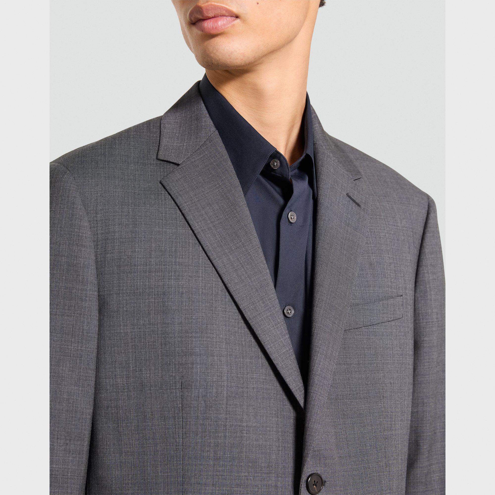 Chambers Blazer in Two-Tone Wool