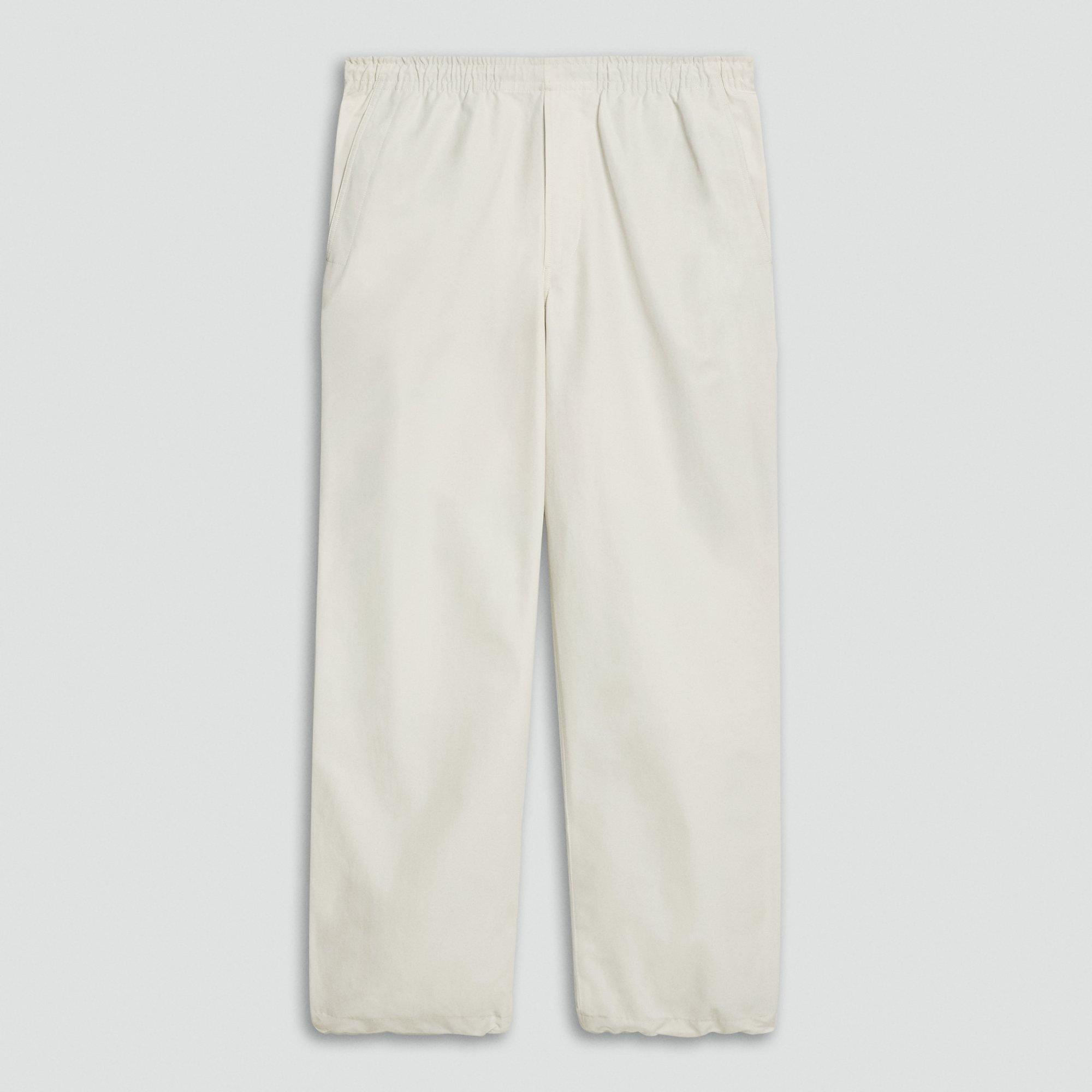 Drawstring Pull-On Pant in Organic Cotton-Blend