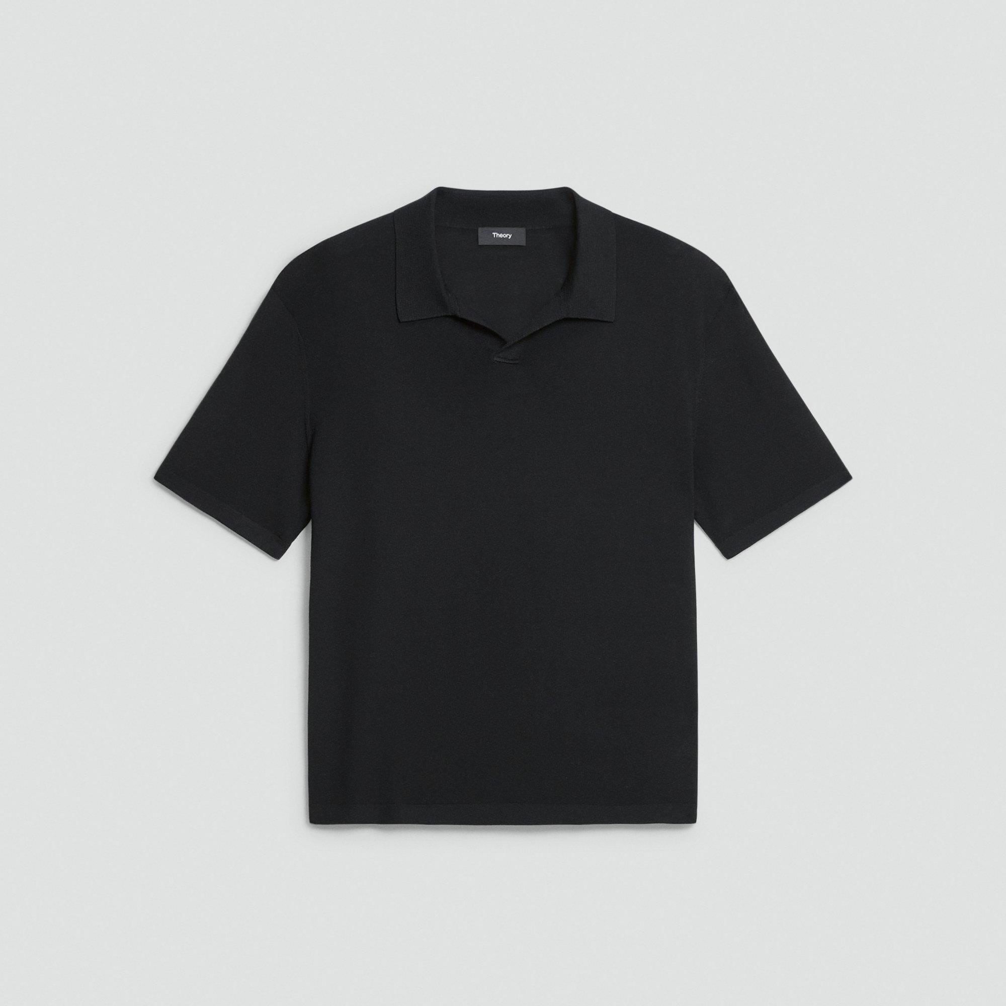 Regal Wool Relaxed Polo Shirt | Theory