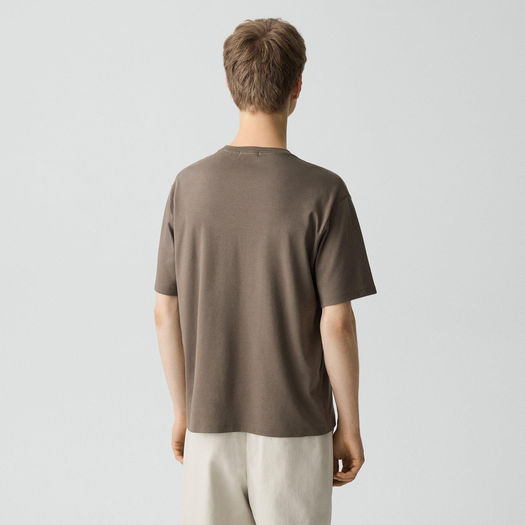 Relaxed Tee in Cotton Jersey