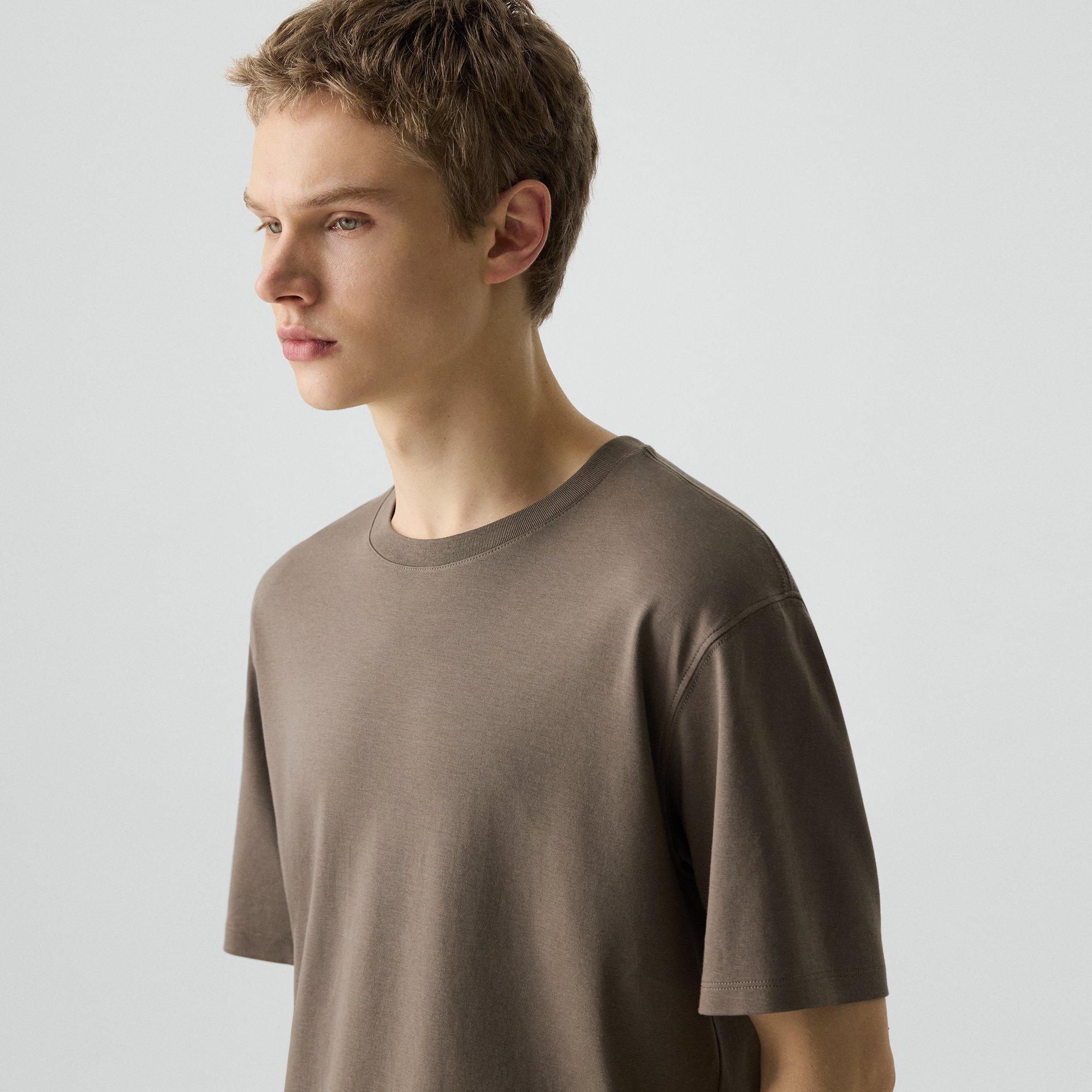 Relaxed Tee in Cotton Jersey
