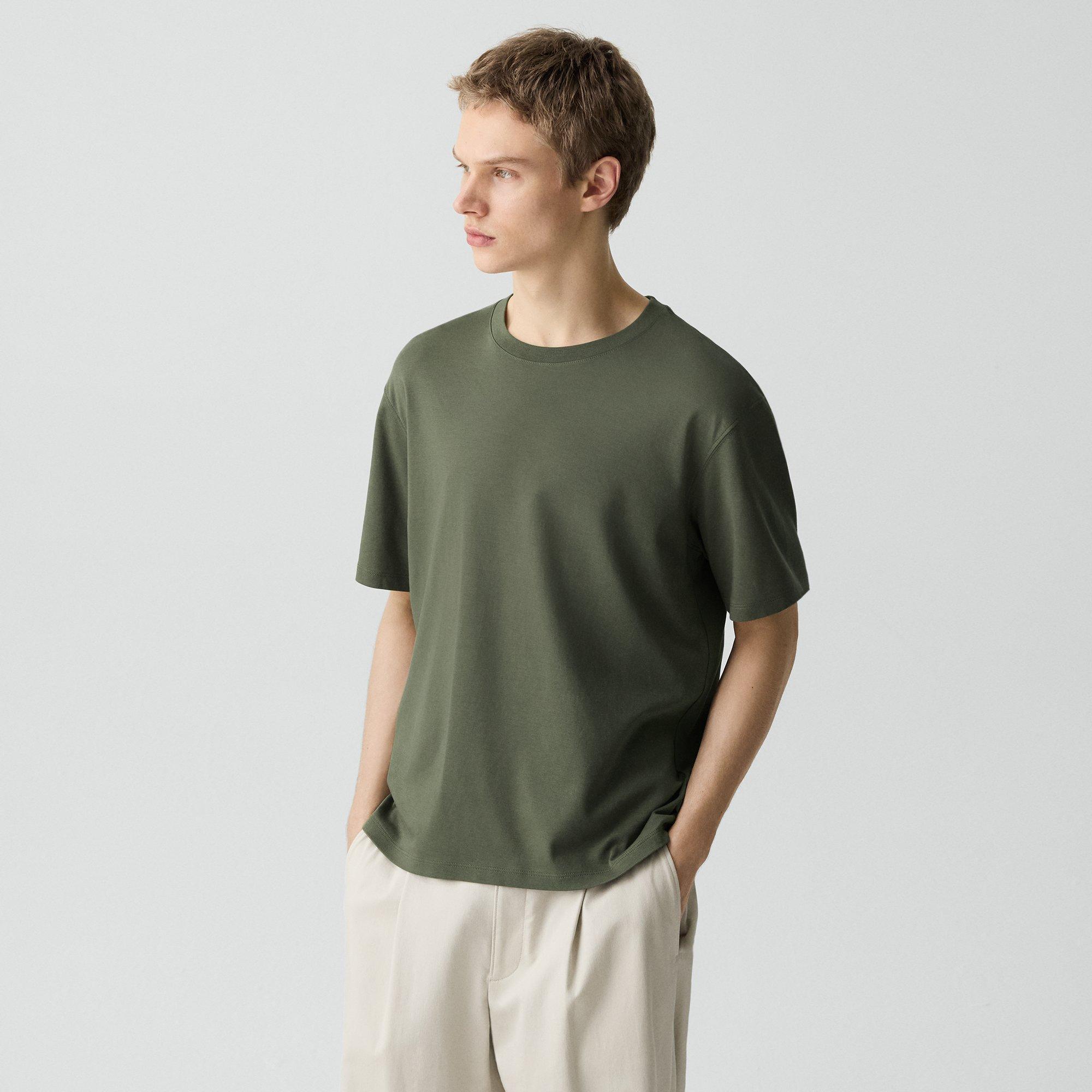 Relaxed Tee in Cotton Jersey