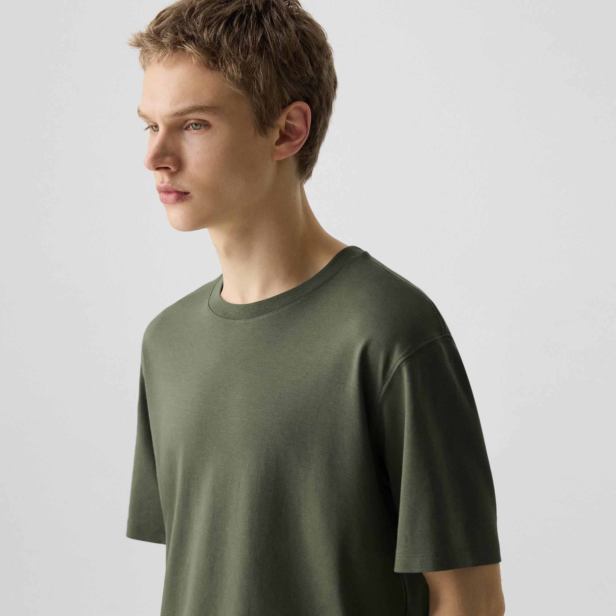 Relaxed Tee in Cotton Jersey