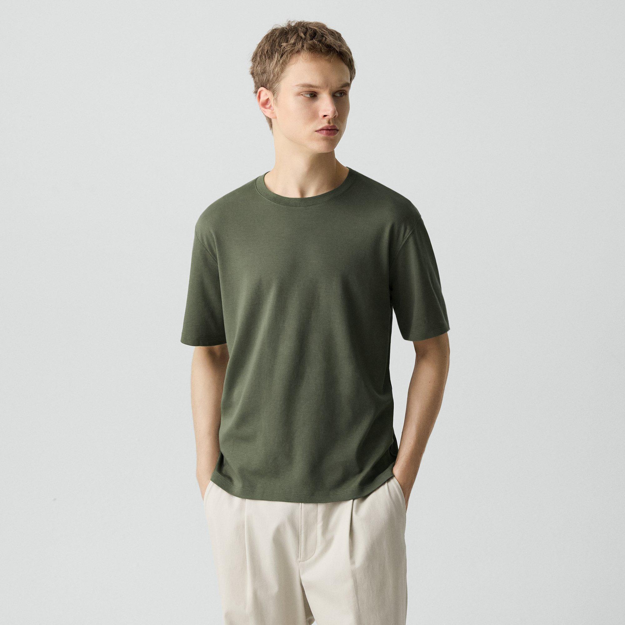 Relaxed Tee in Cotton Jersey