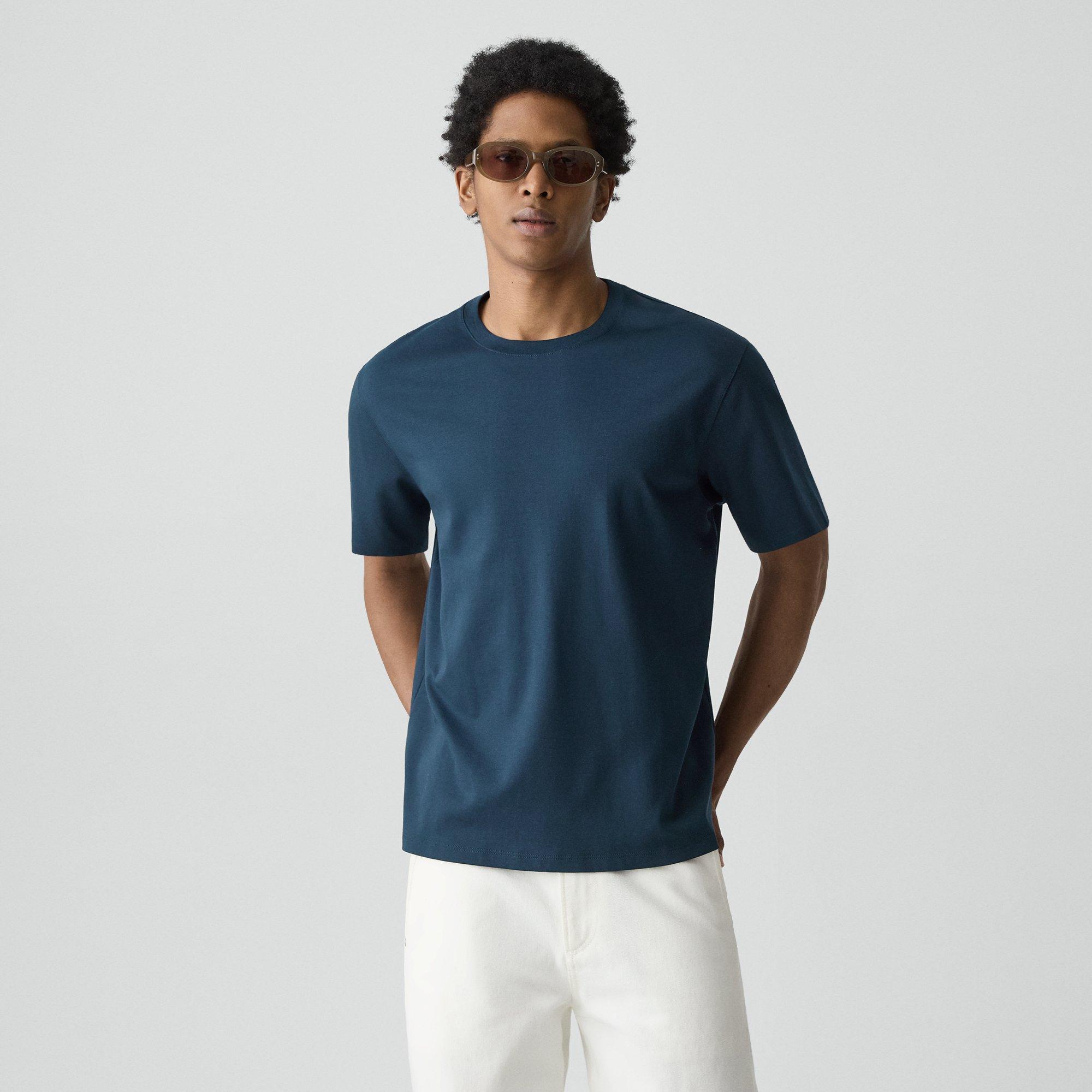 Relaxed Tee in Cotton Jersey