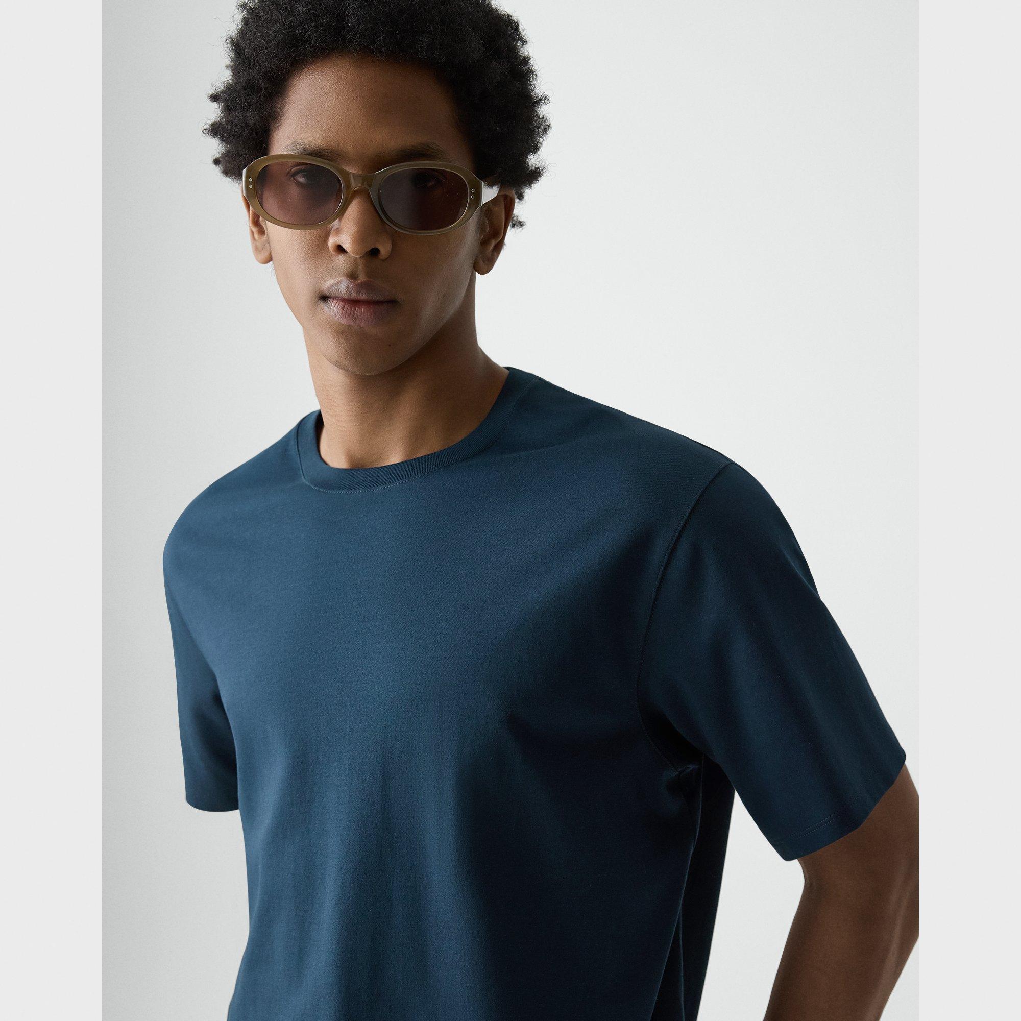 Relaxed Tee in Cotton Jersey