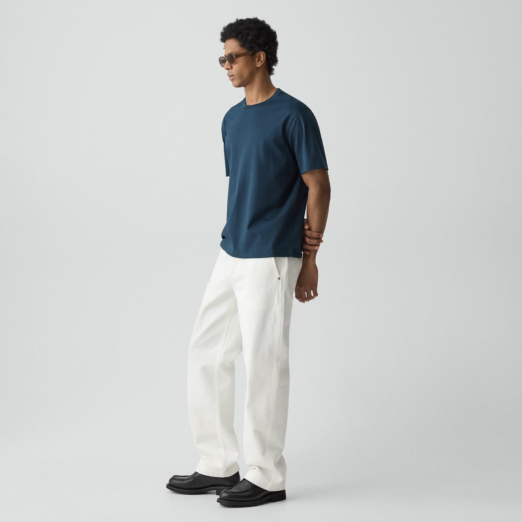 Relaxed Tee in Cotton Jersey