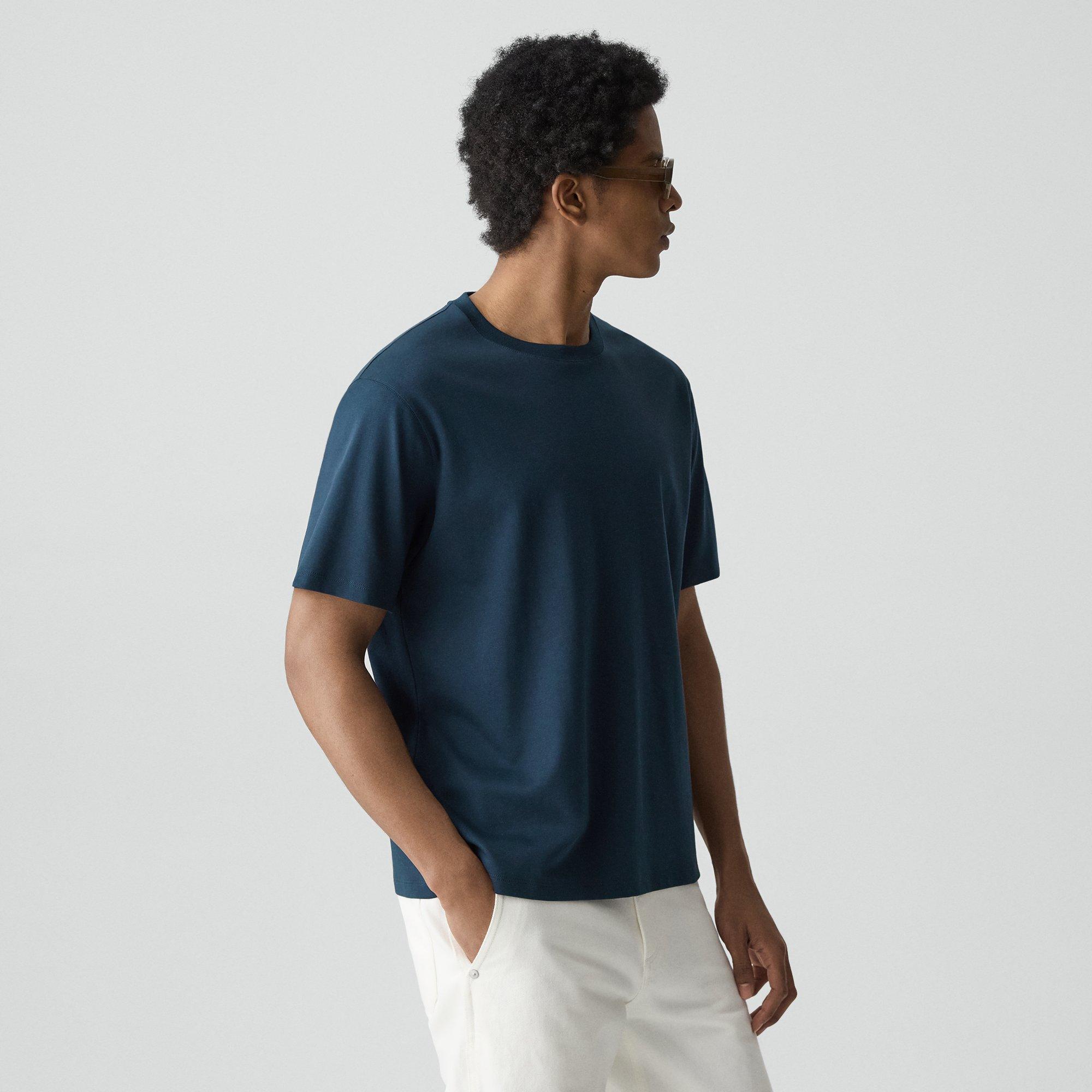 Relaxed Tee in Cotton Jersey
