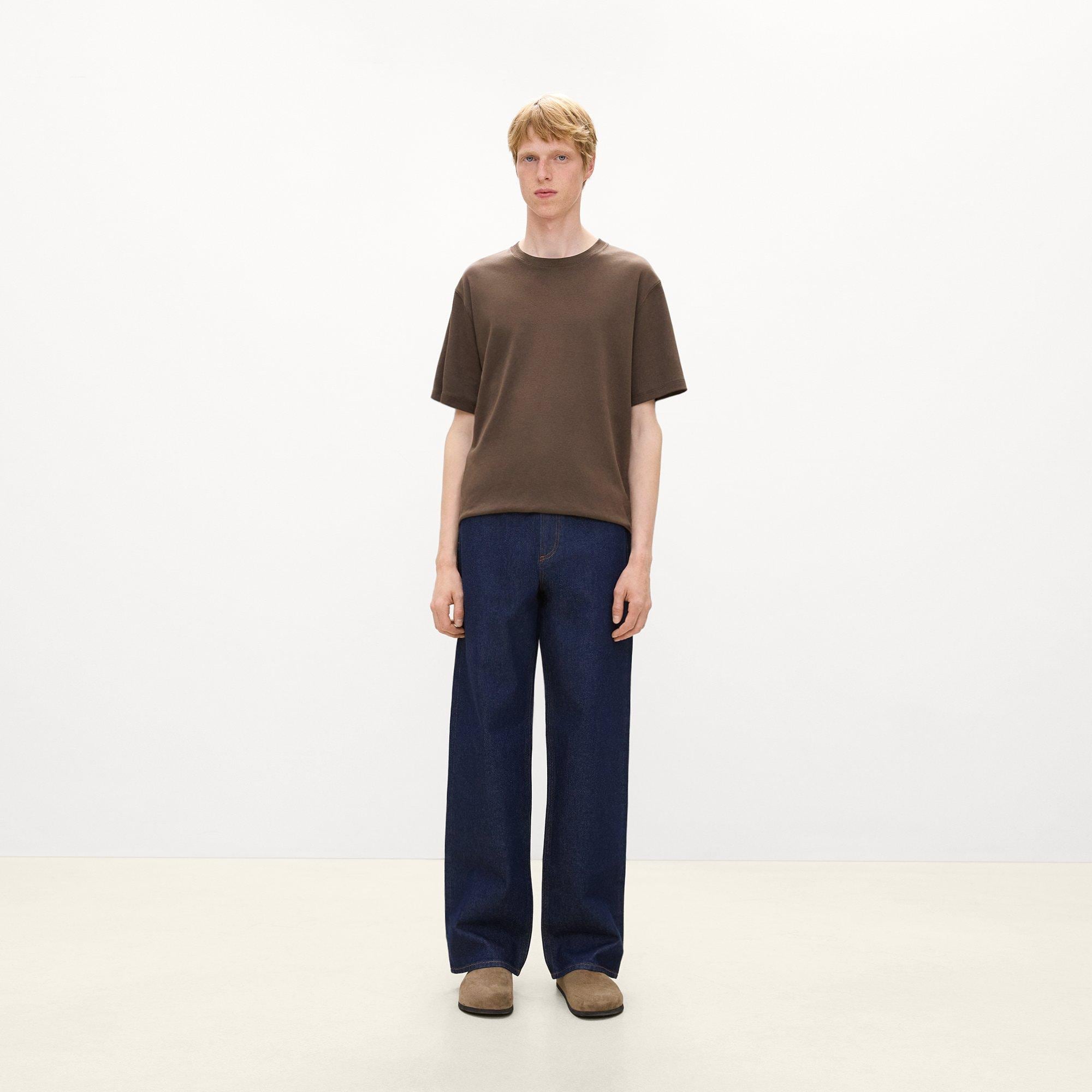 Relaxed Tee in Cotton Jersey