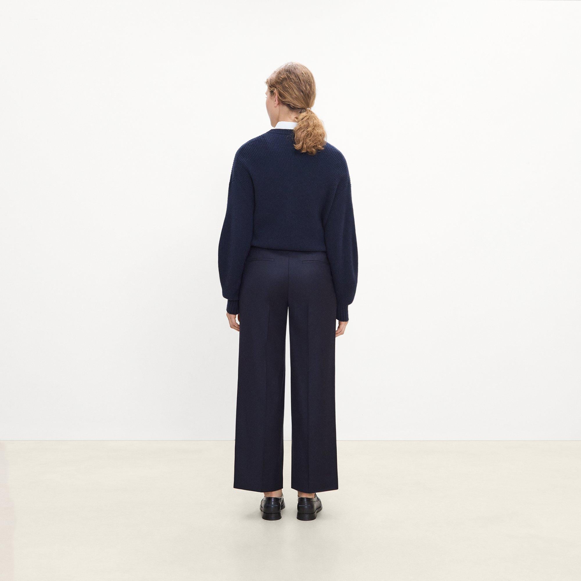 Classic Straight Pant in Sleek Flannel