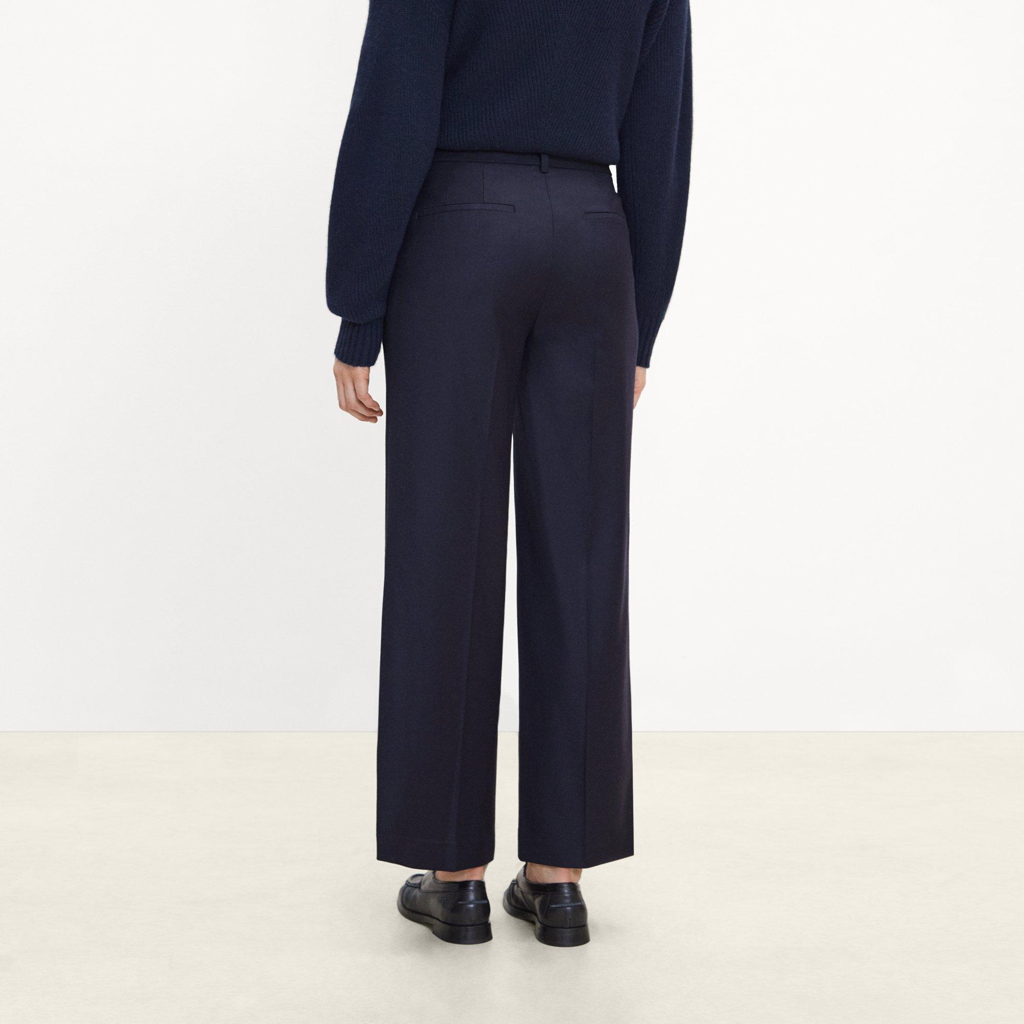 Classic Straight Pant in Sleek Flannel