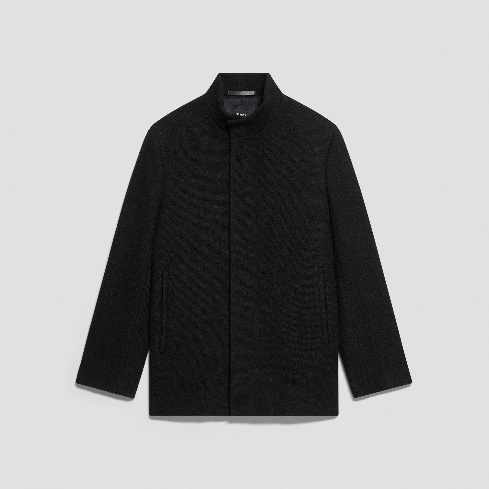 Clarence Jacket in Textured Wool-Blend