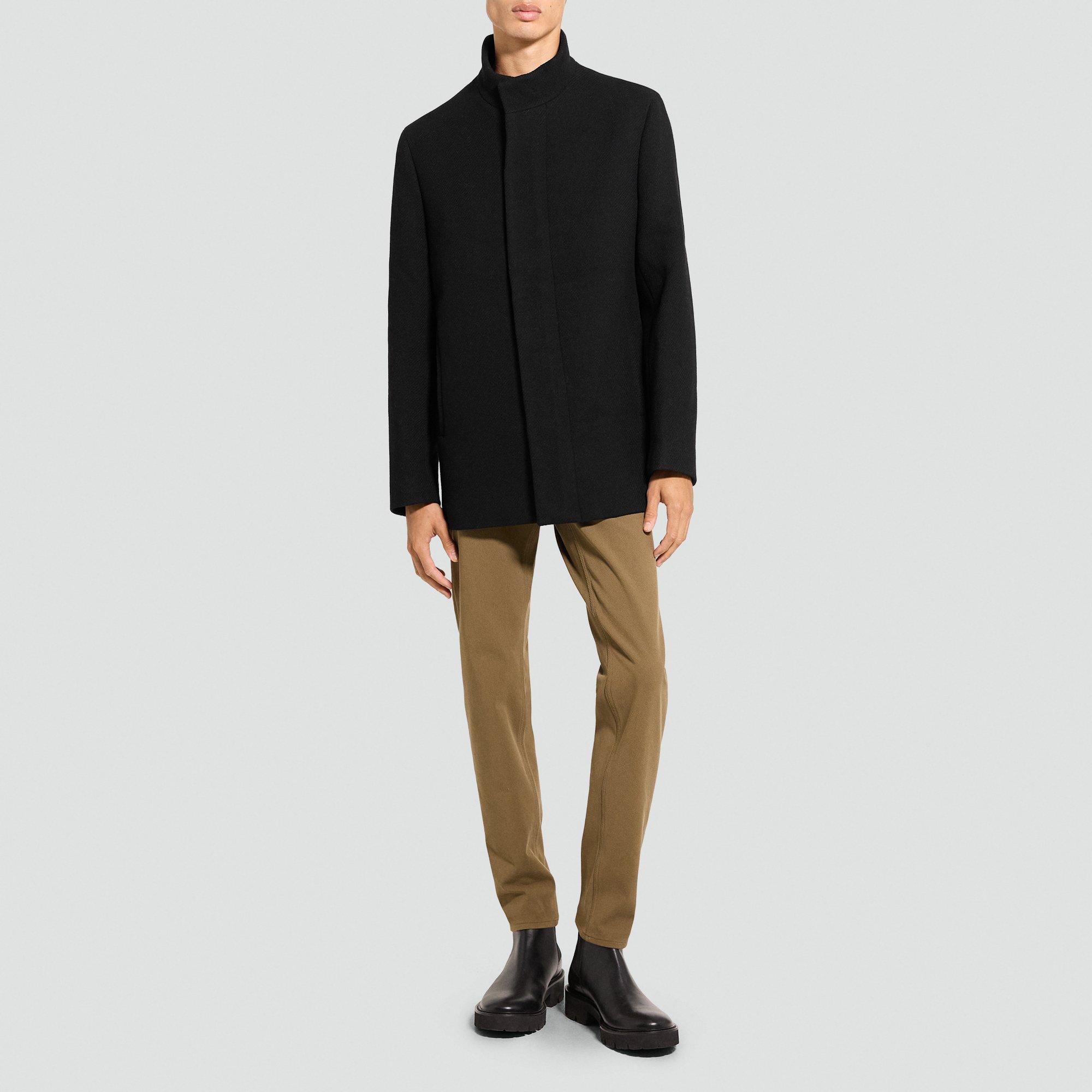 Clarence Jacket in Textured Wool-Blend