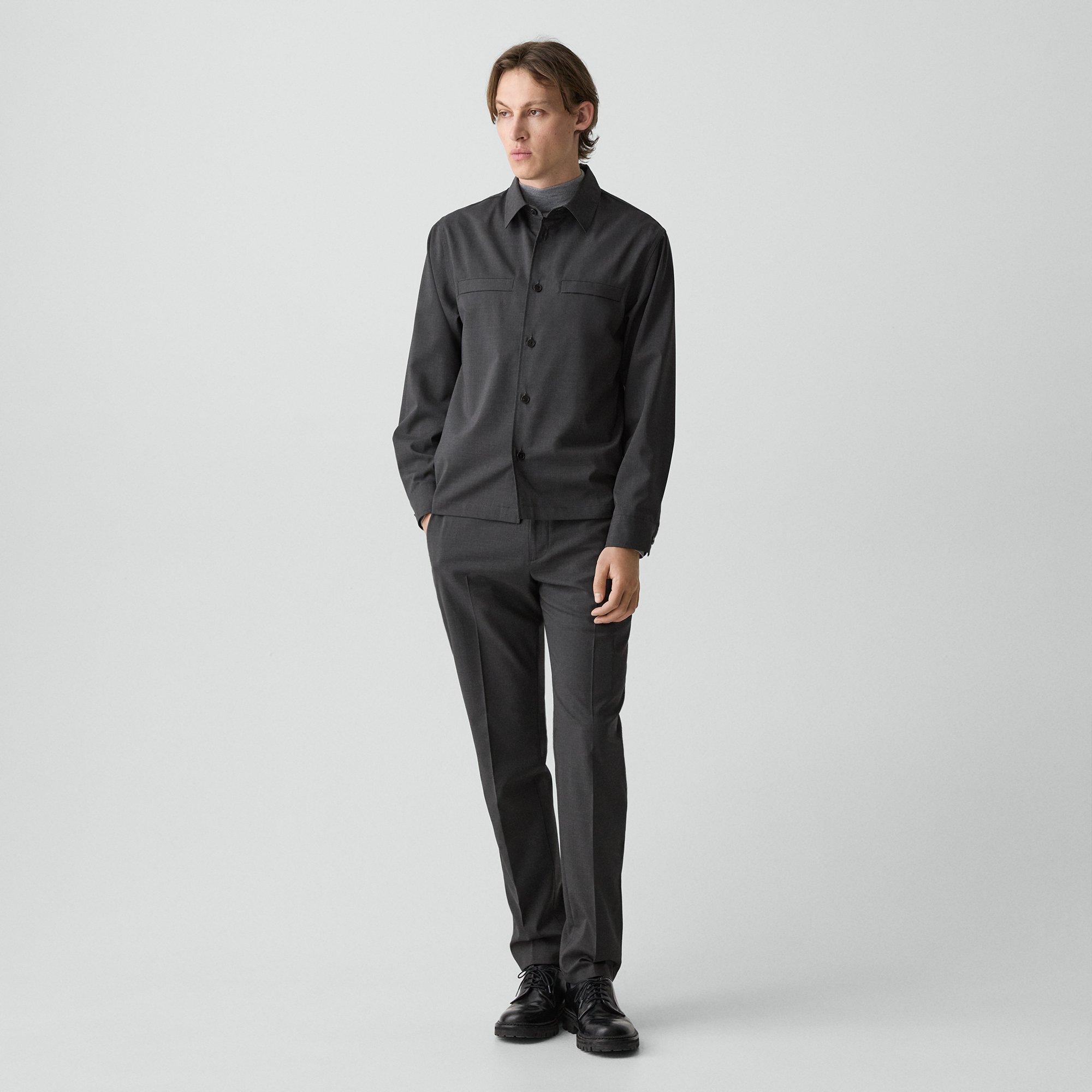 Utility Overshirt in Motion Wool