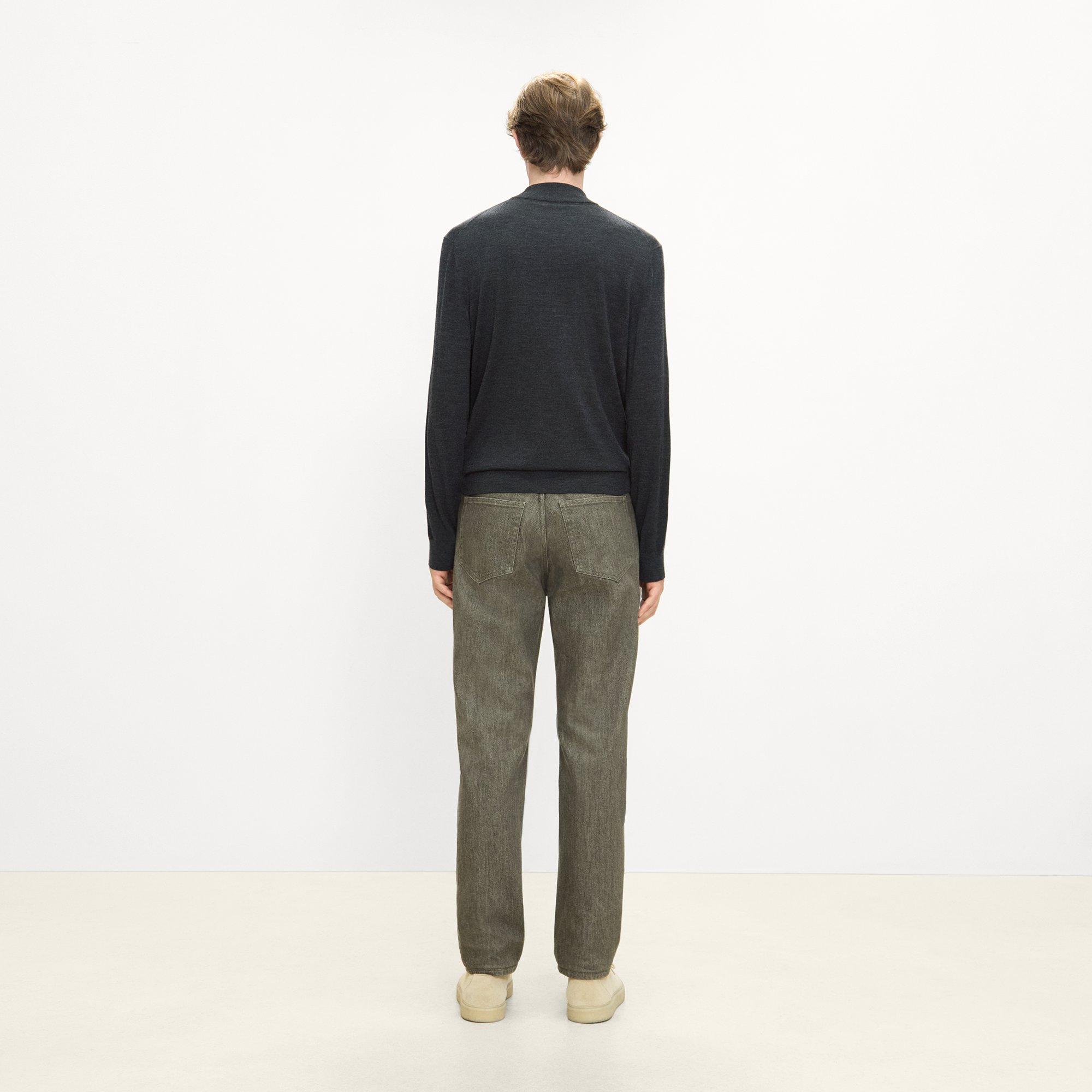 Mock Neck Sweater in Regal Wool